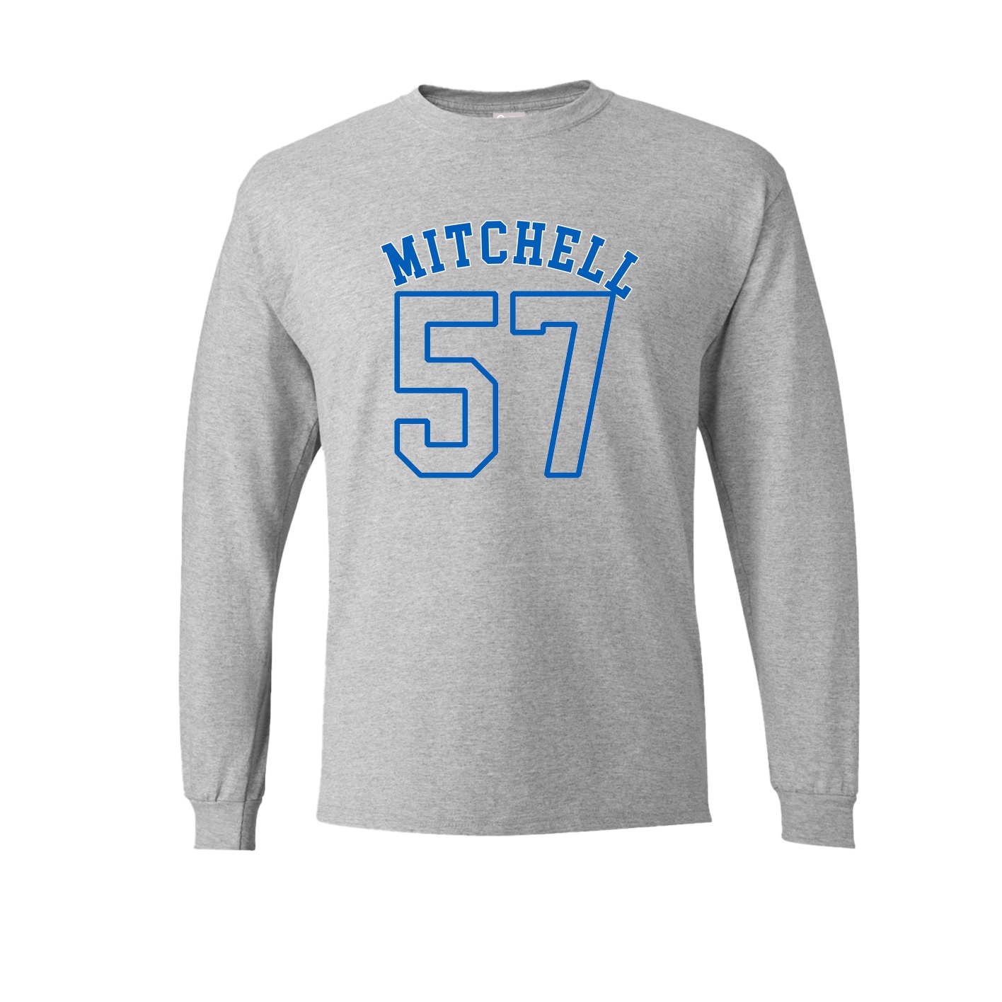 Long Sleeve Tee — Shirsey Arch in Grey