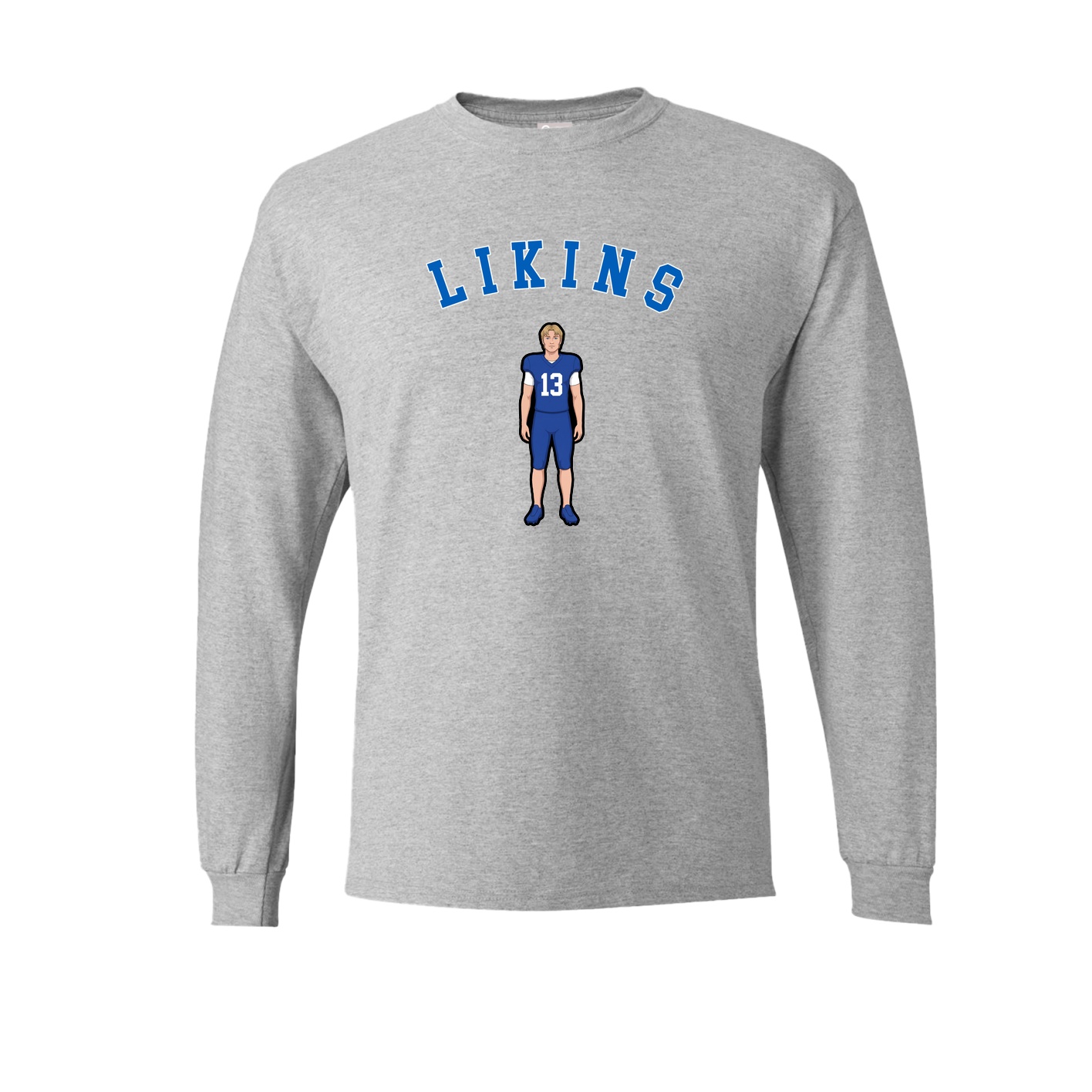 Long Sleeve Tee — Shirsey Arch in Grey
