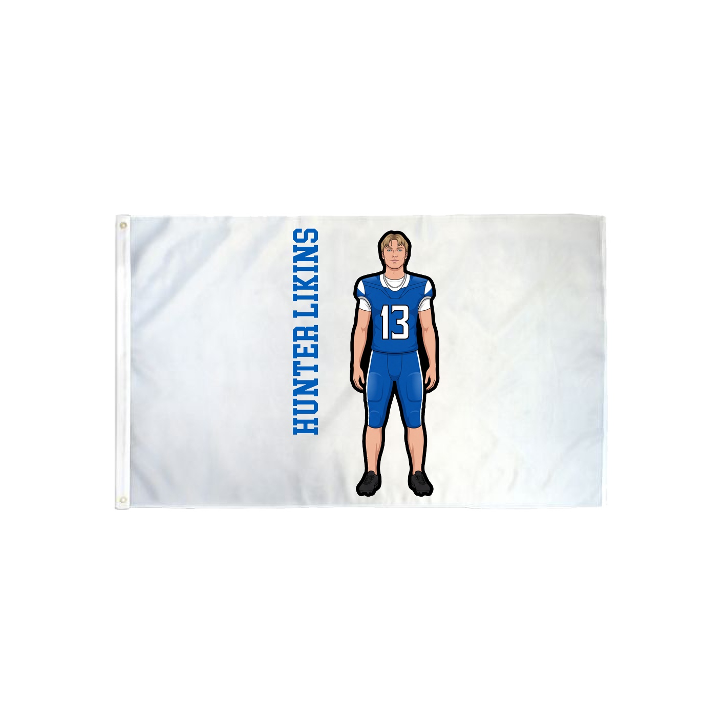 3x5 Flag — Name Vertical in Classic