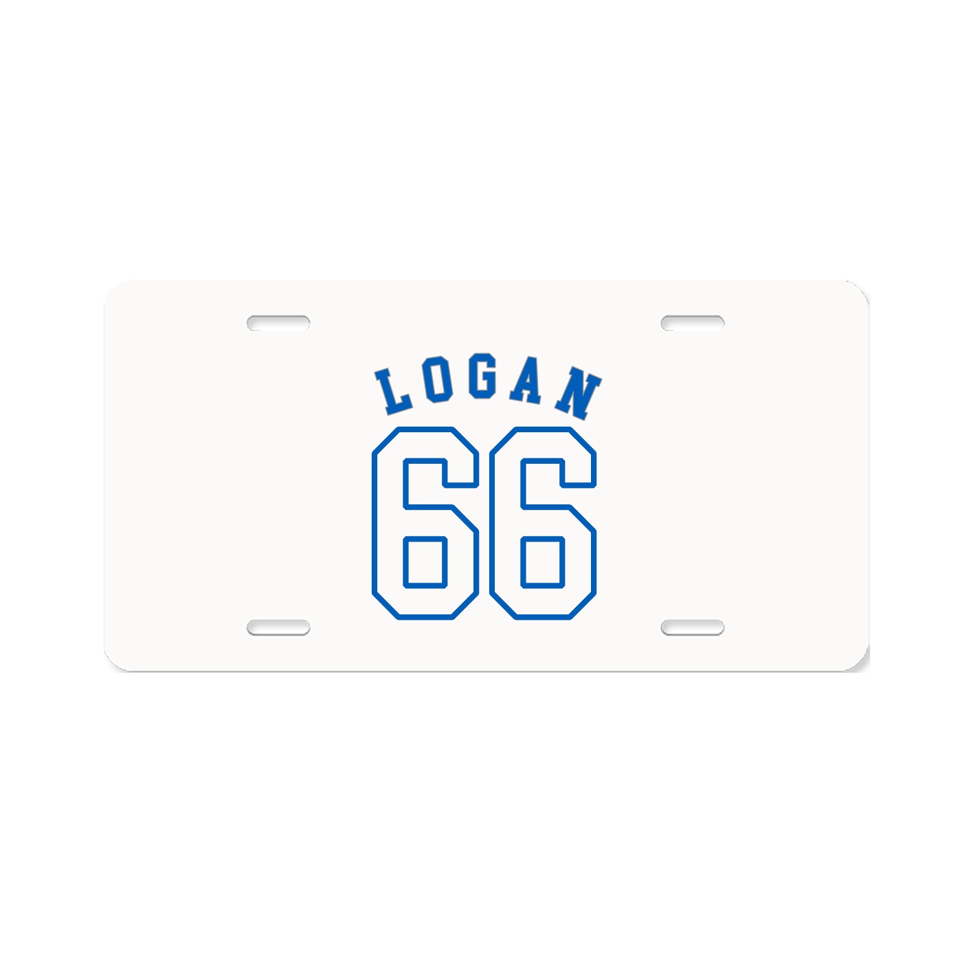 License Plate — Shirsey Arch in Classic