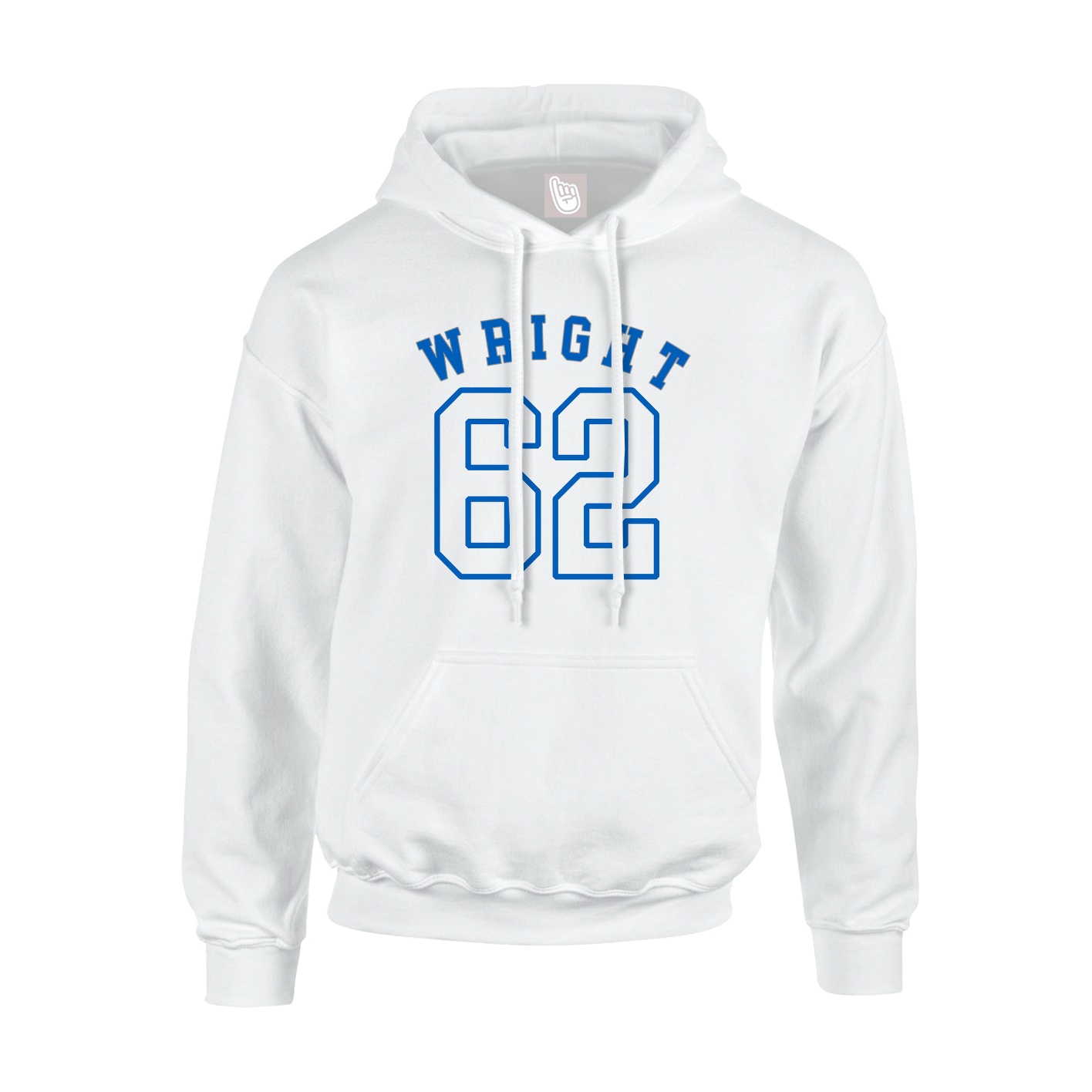 Hoodie — Shirsey Arch in White