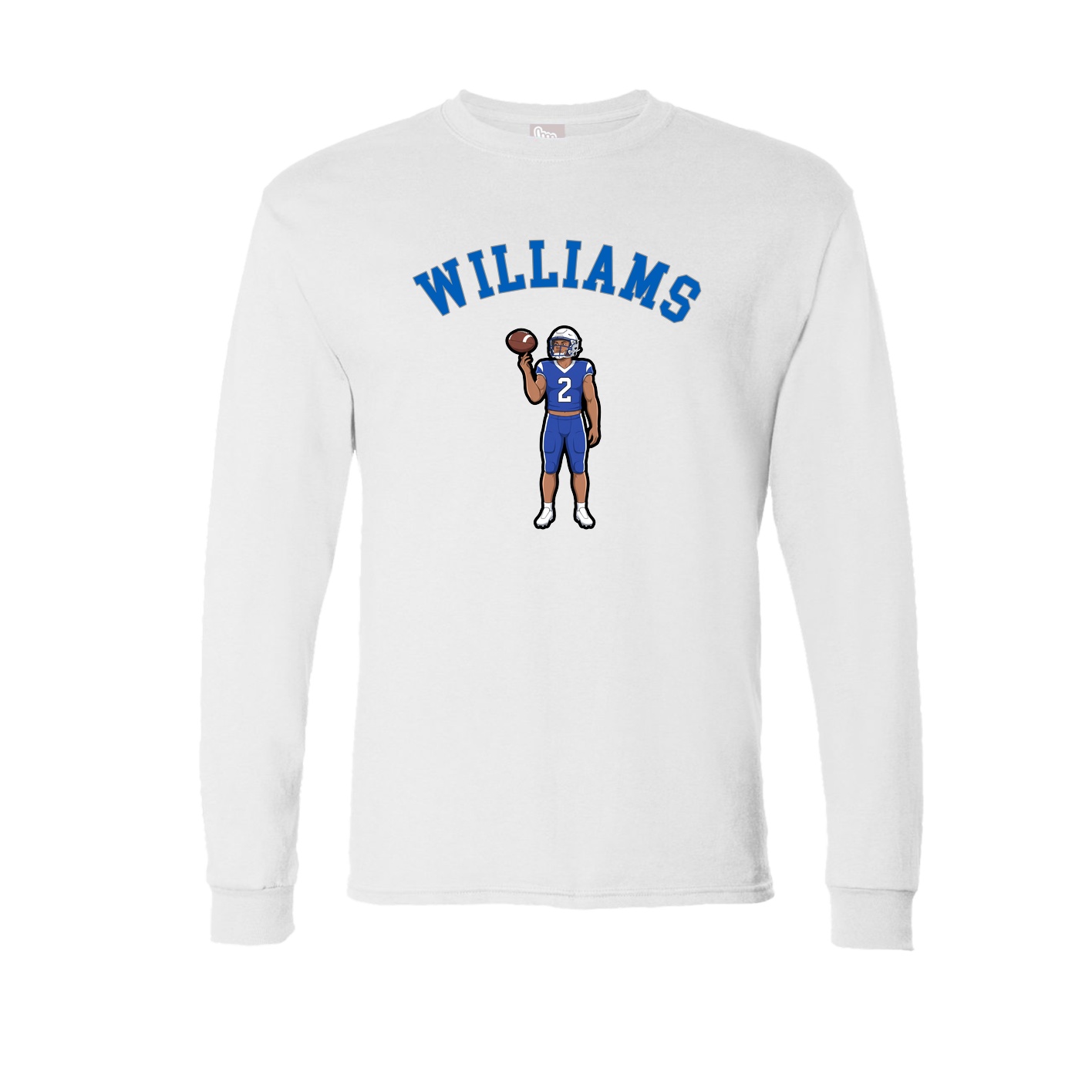 Long Sleeve Tee — Shirsey Arch in White