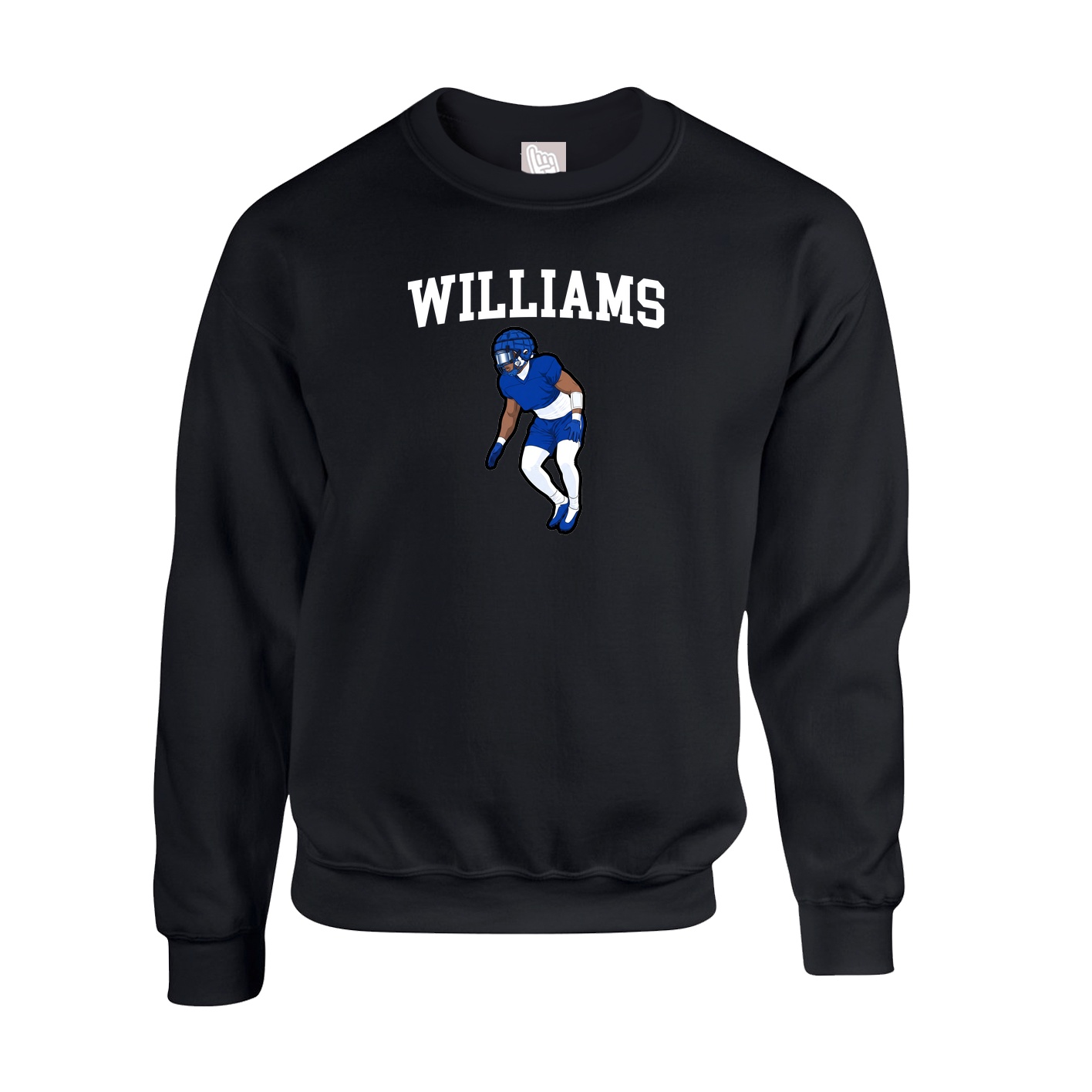 Fleece Crew — Shirsey in Black
