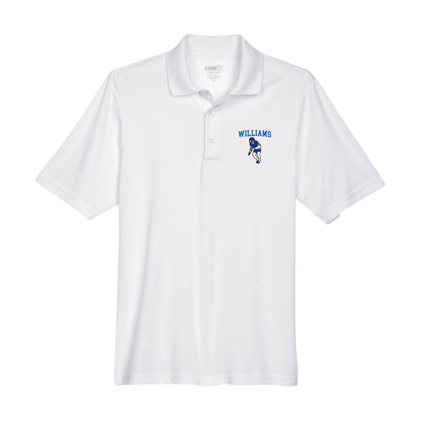 Performance Polo — Shirsey in White
