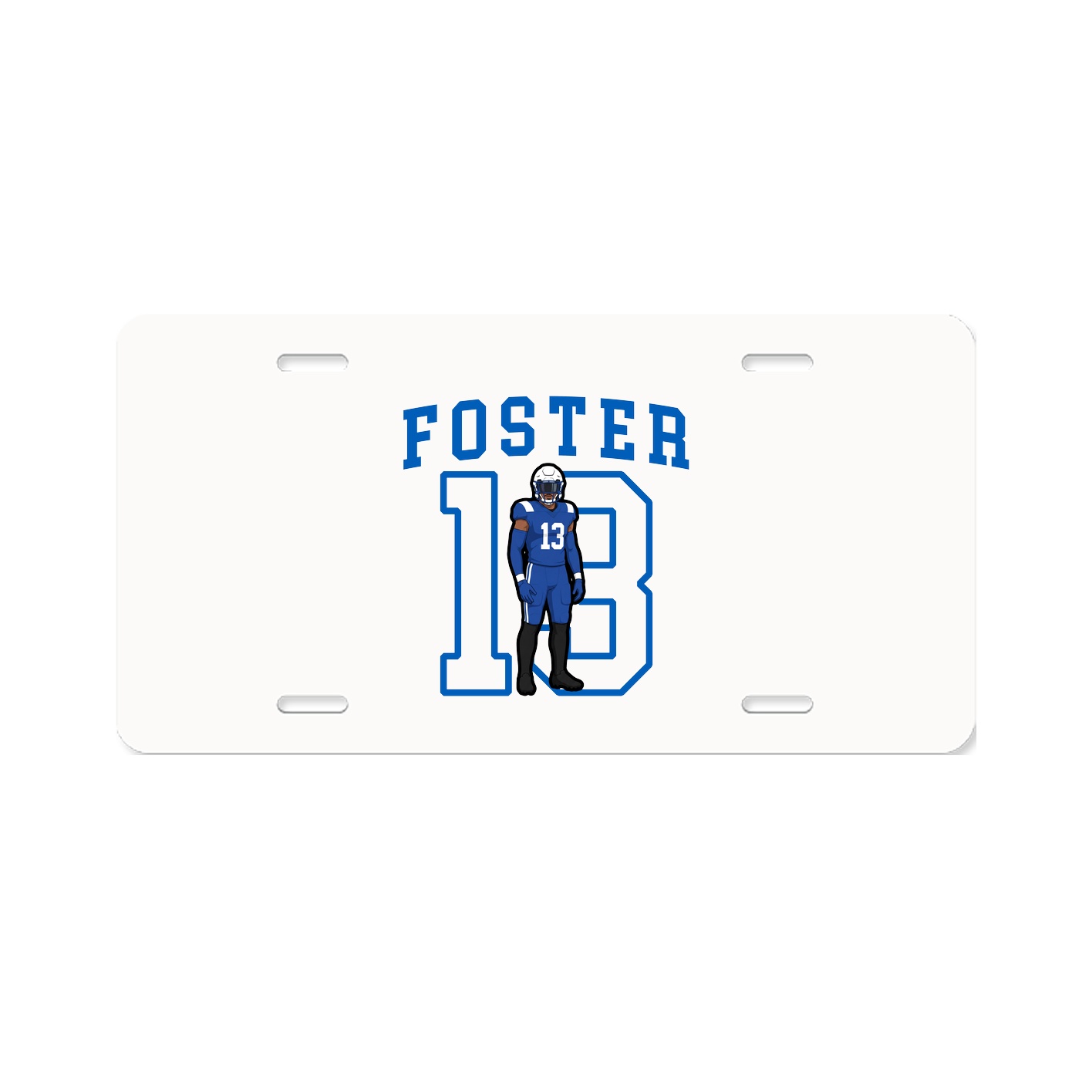 Aluminum License Plate