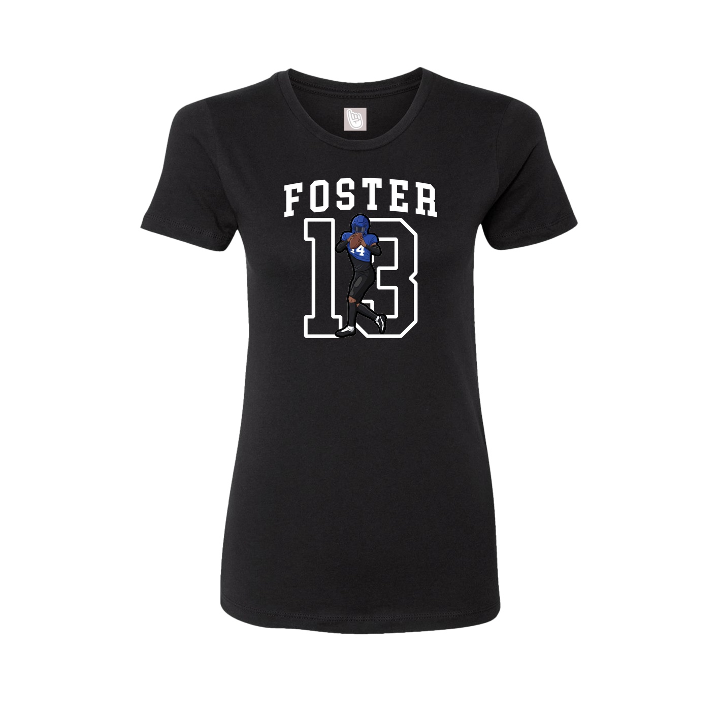 Fitted Women's Tee — Shirsey in Black