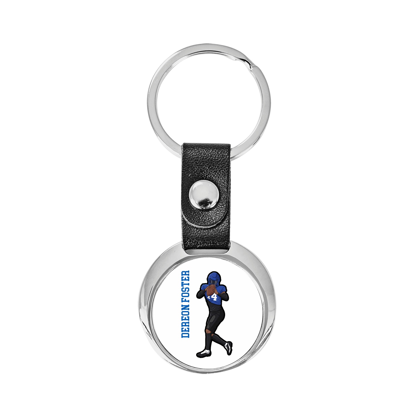 Key Chain — Name Vertical in Classic