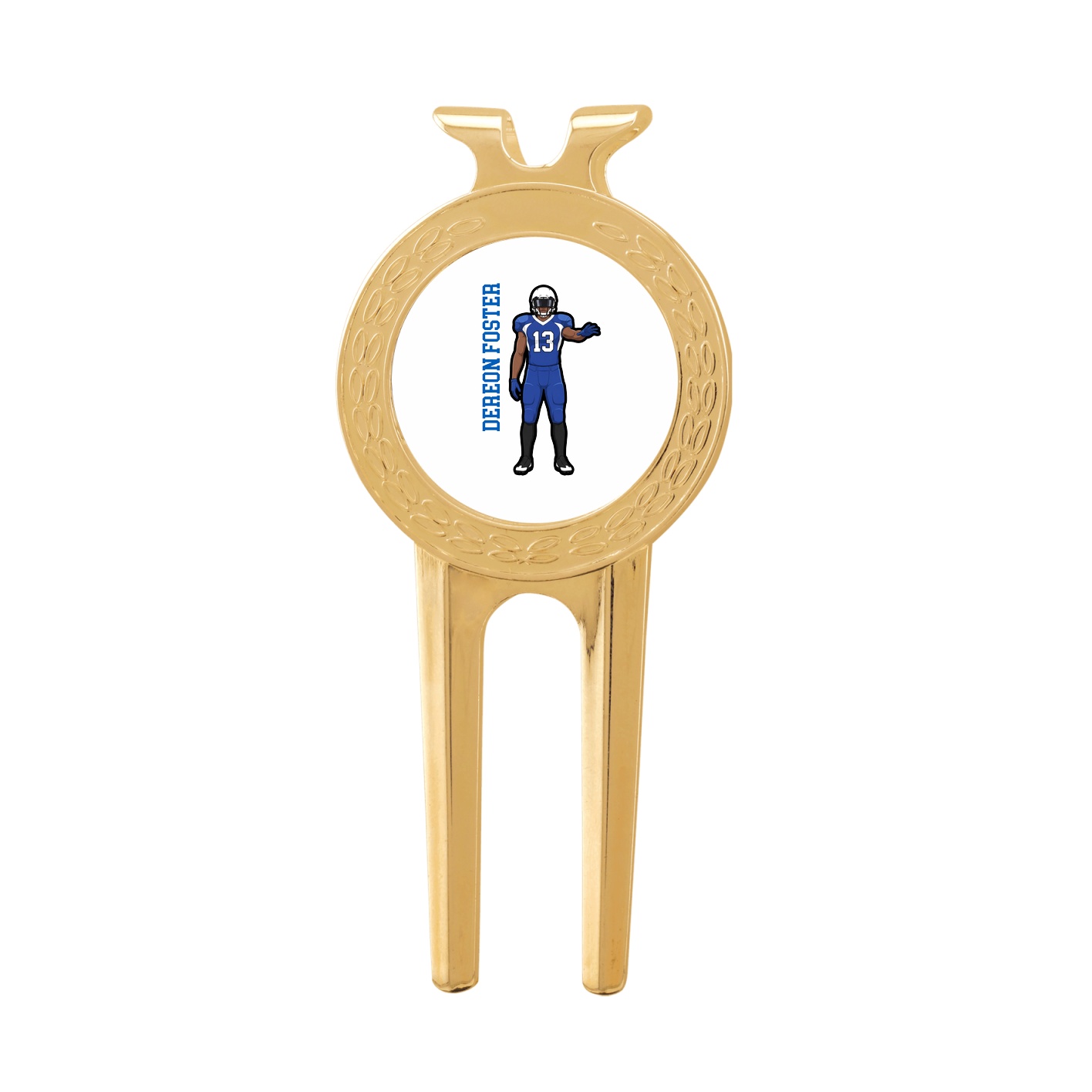 Divot Tool with Ball Marker — Name Vertical in Classic