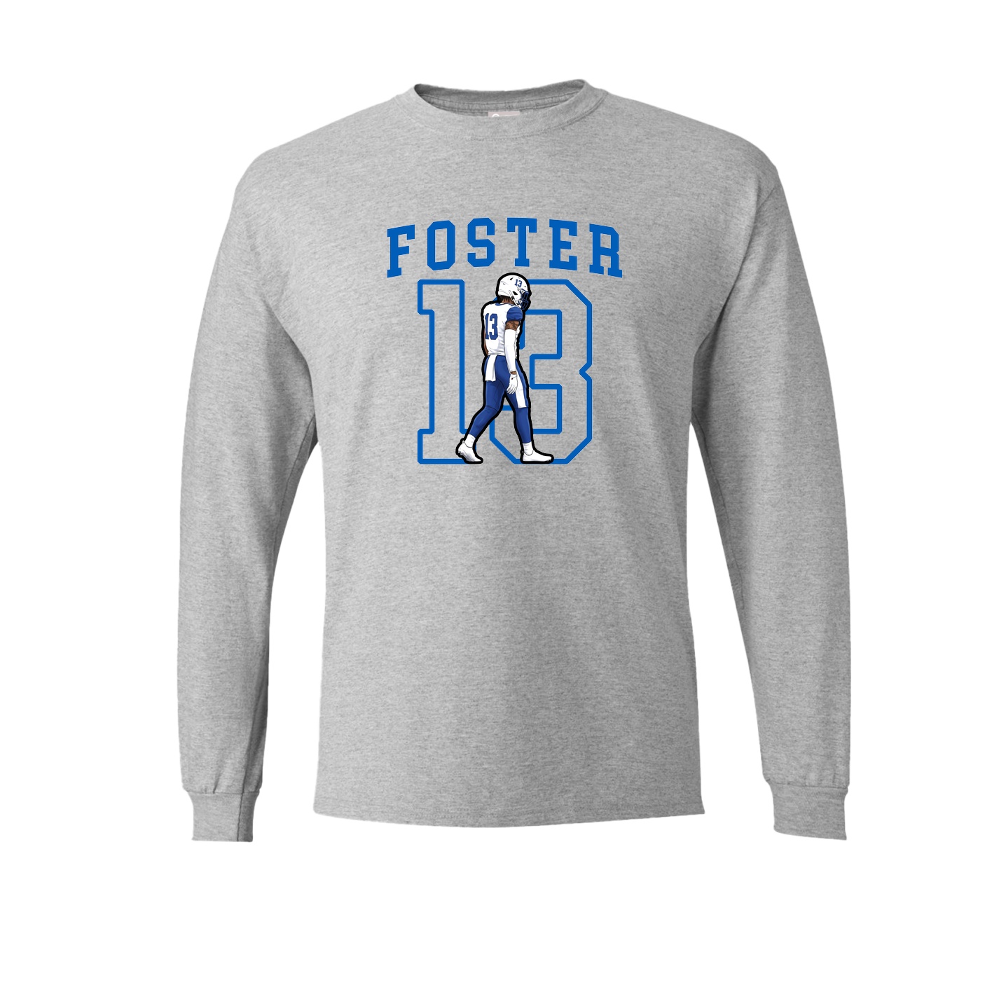 Long Sleeve Tee — Shirsey in Grey