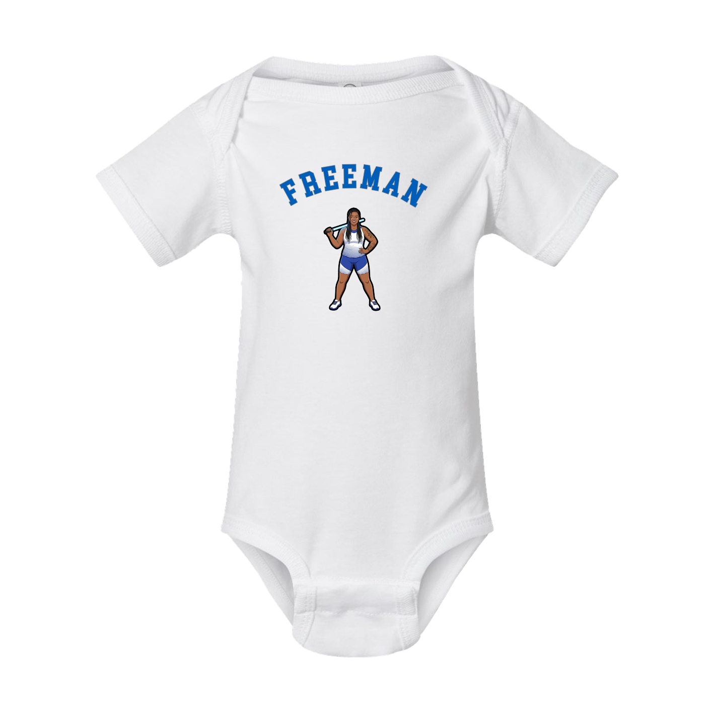 Baby Onesie — Shirsey Arch in White