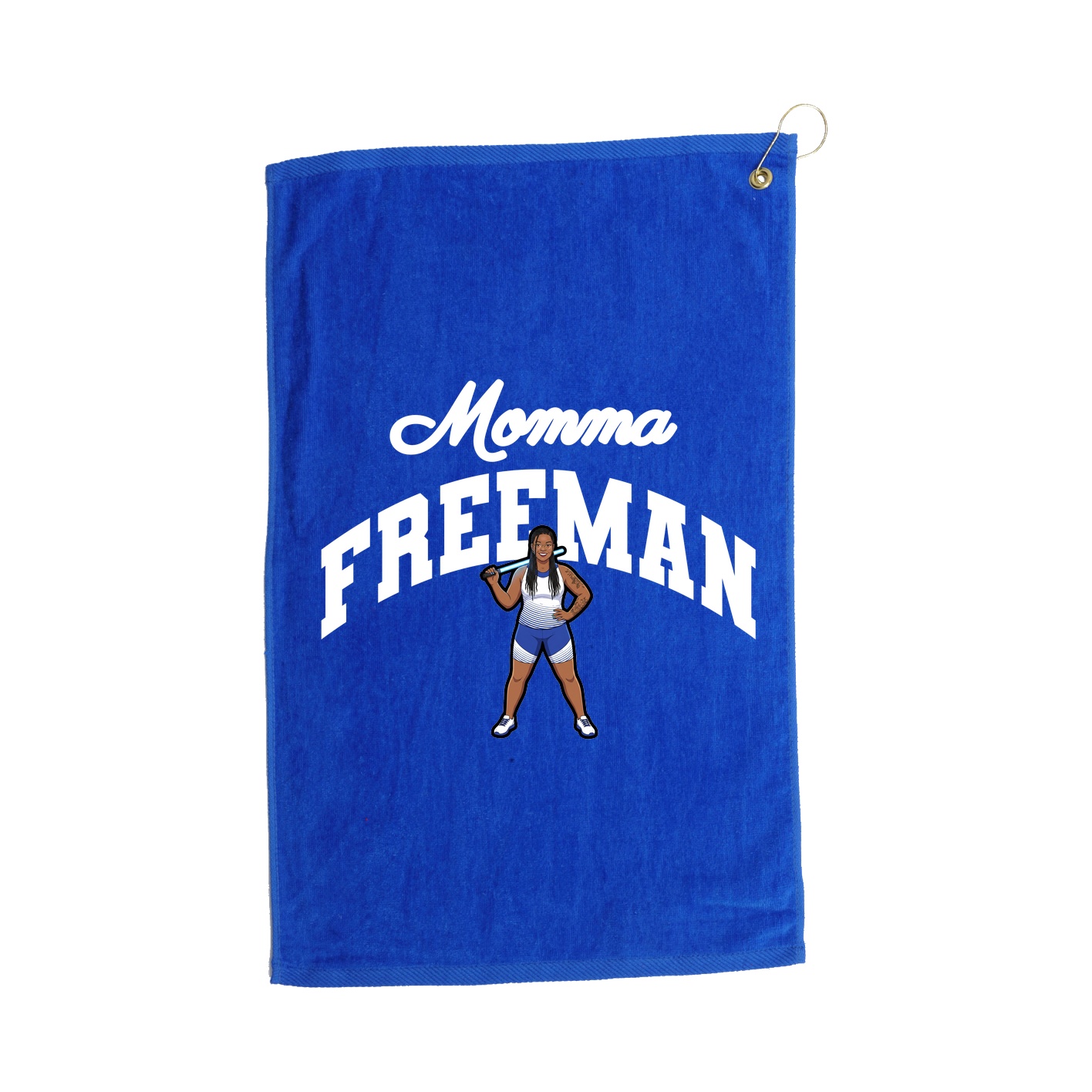 Golf Towel — Mothers Day Arch in Royal