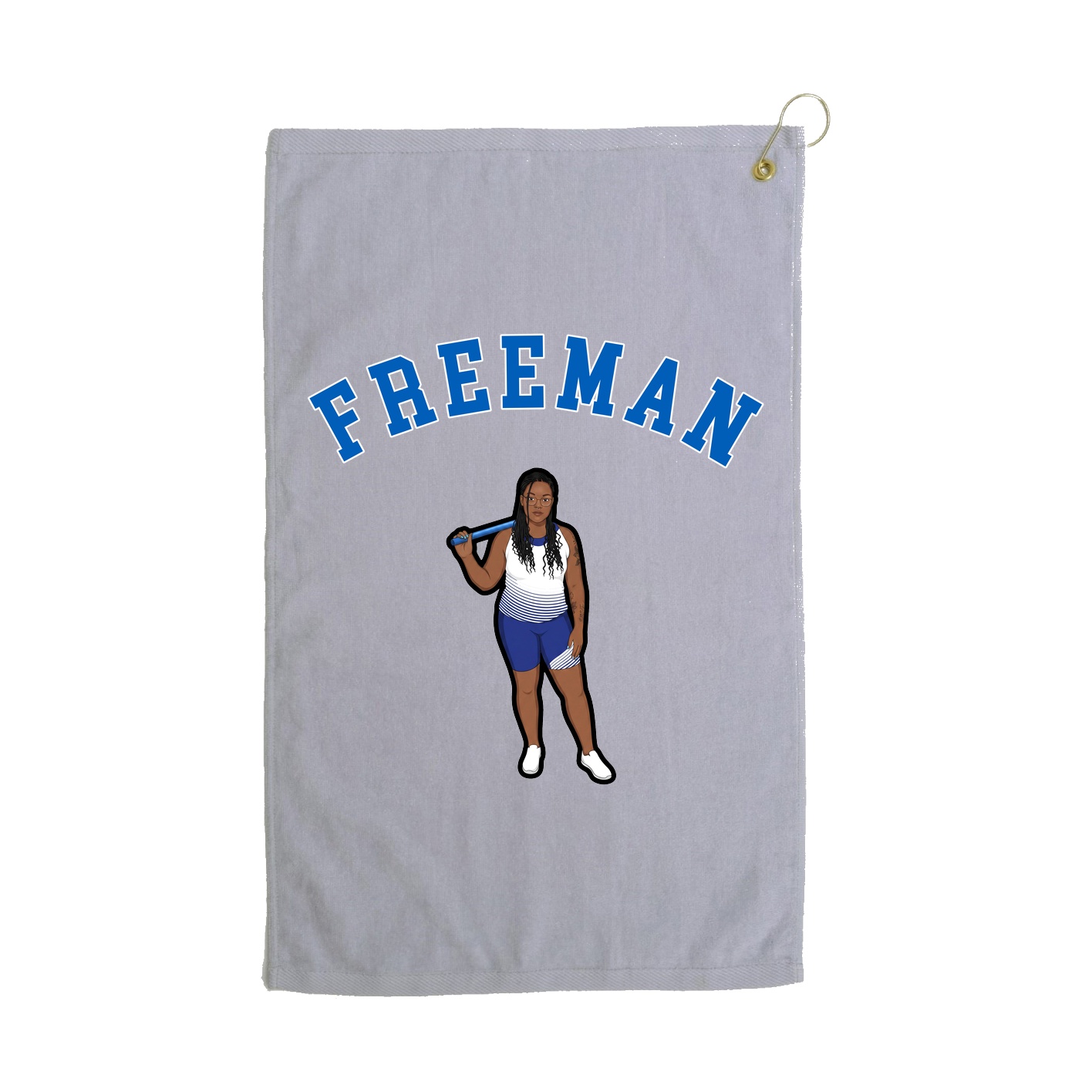 Golf Towel — Shirsey Arch in Grey