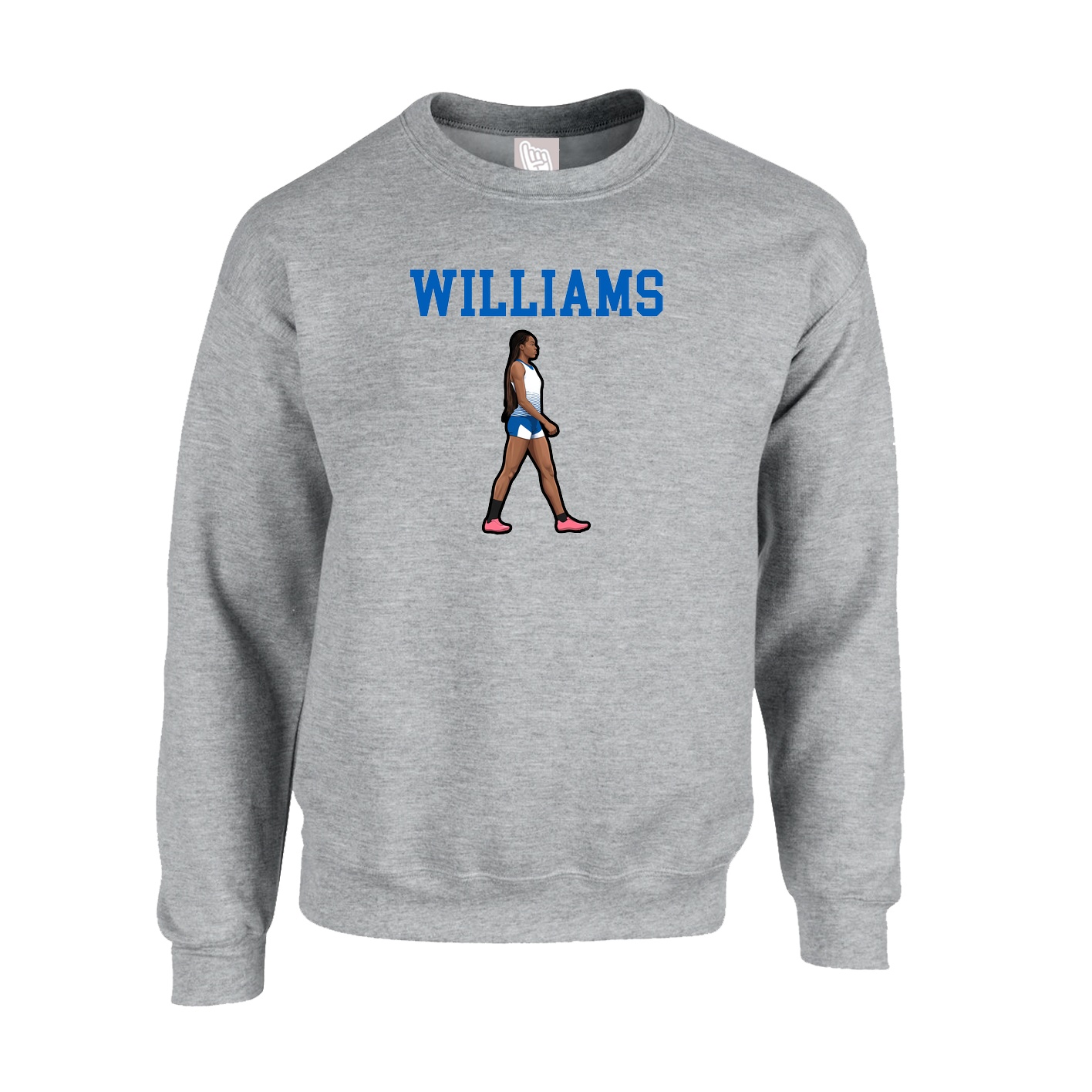 Fleece Crew — Shirsey in Grey