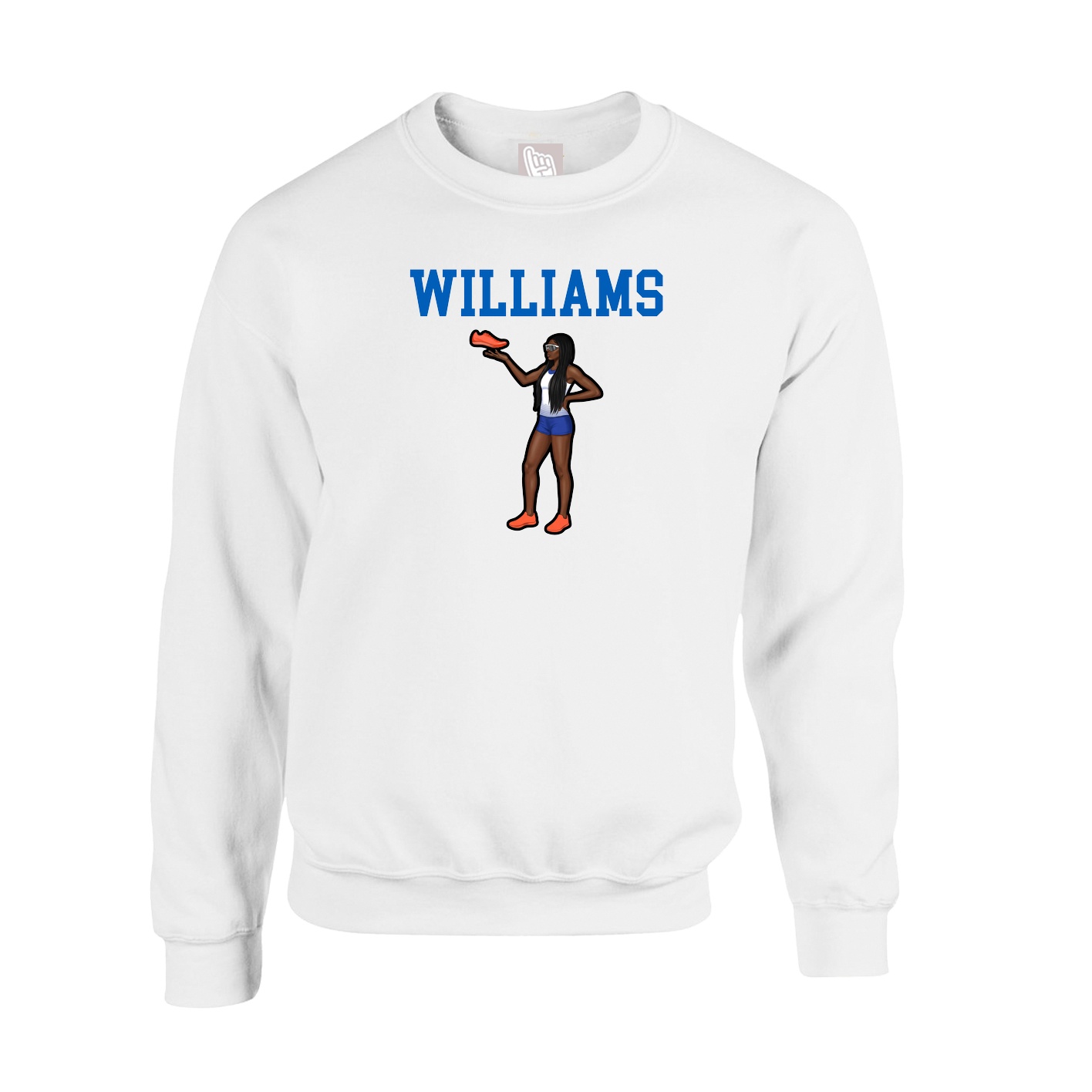 Fleece Crew — Shirsey in White