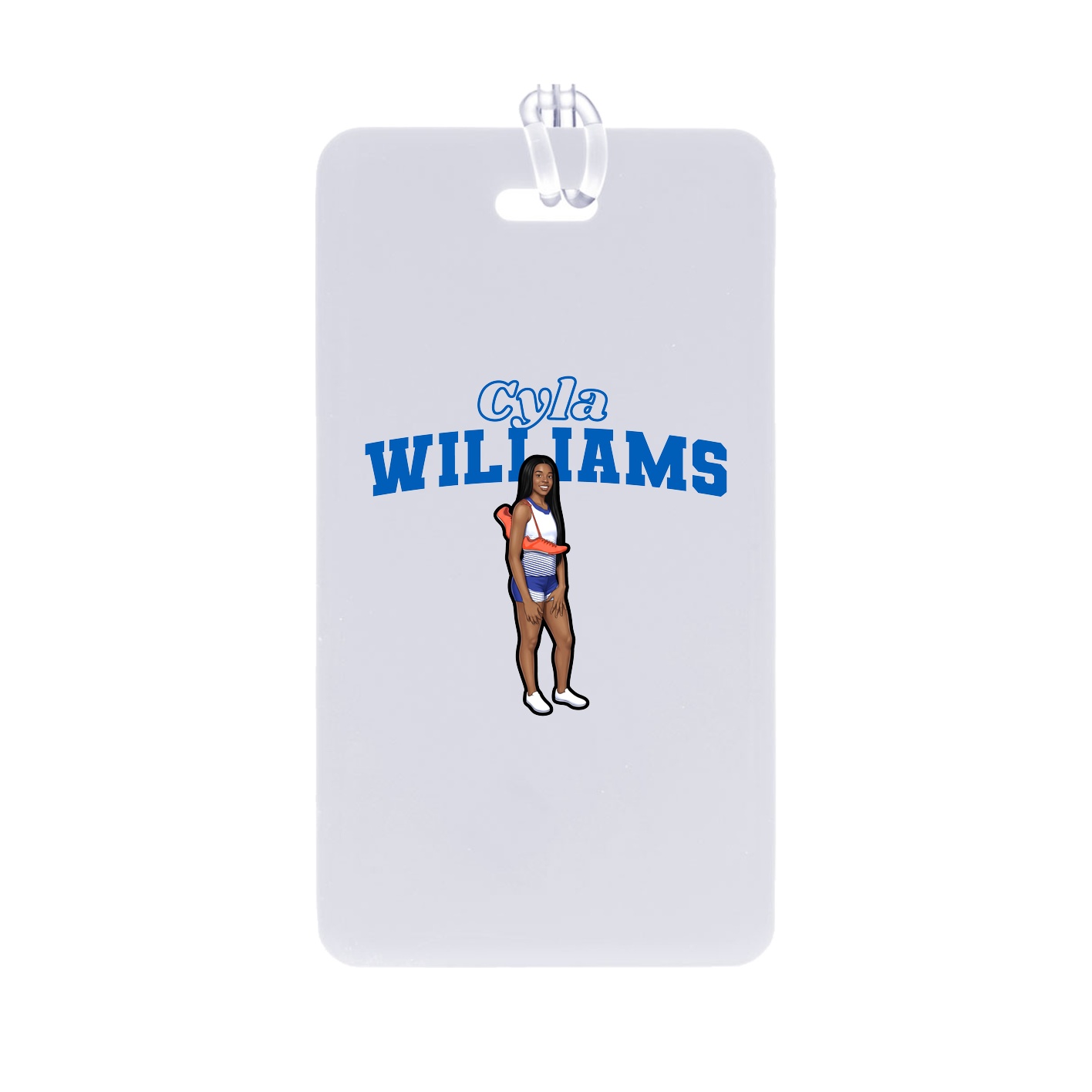 Bag Tag — Name Arch in Classic