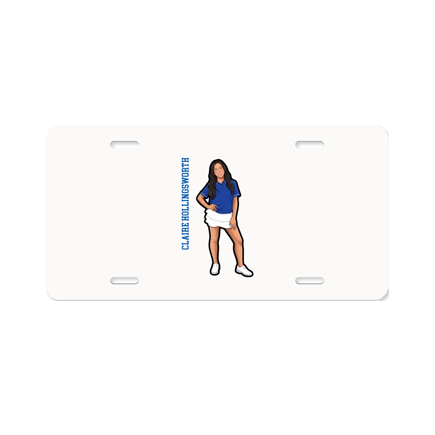 Aluminum License Plate