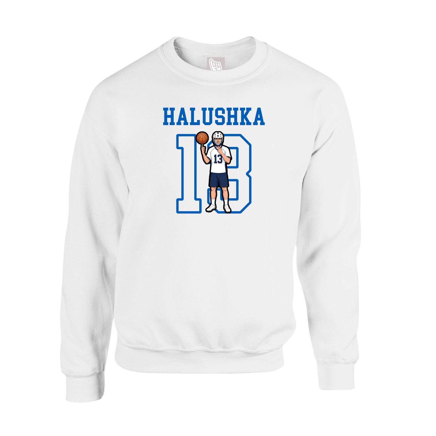 Fleece Crew — Shirsey in White
