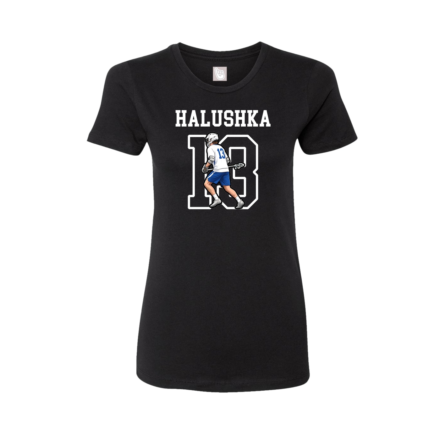 Fitted Women's Tee — Shirsey in Black
