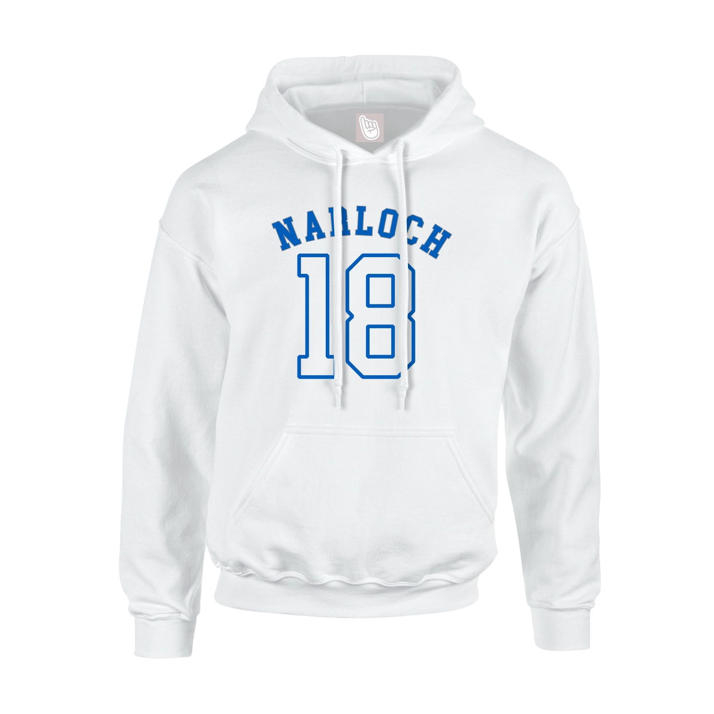 Hoodie — Shirsey Arch in White