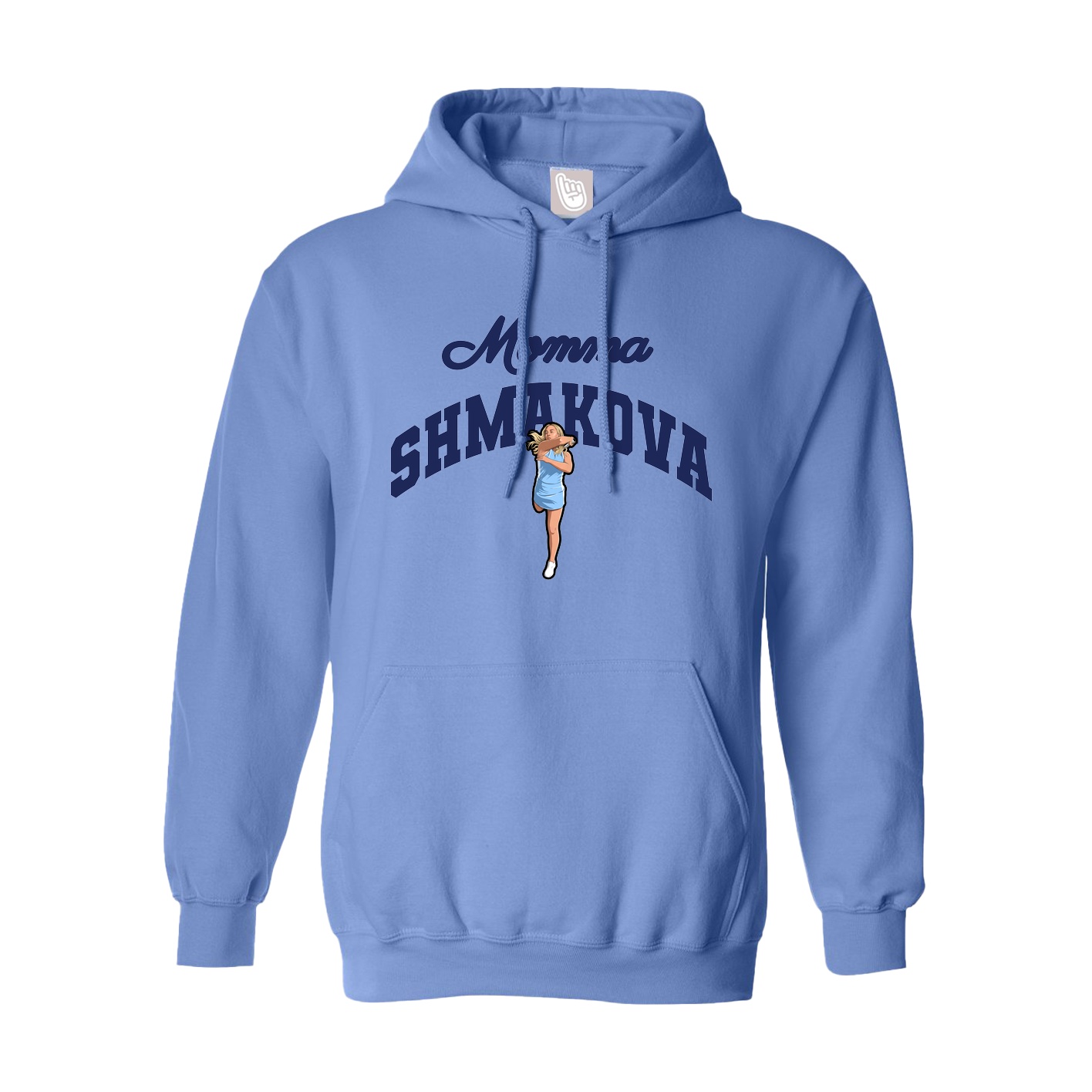Hoodie — Mothers Day Arch in Powder Blue