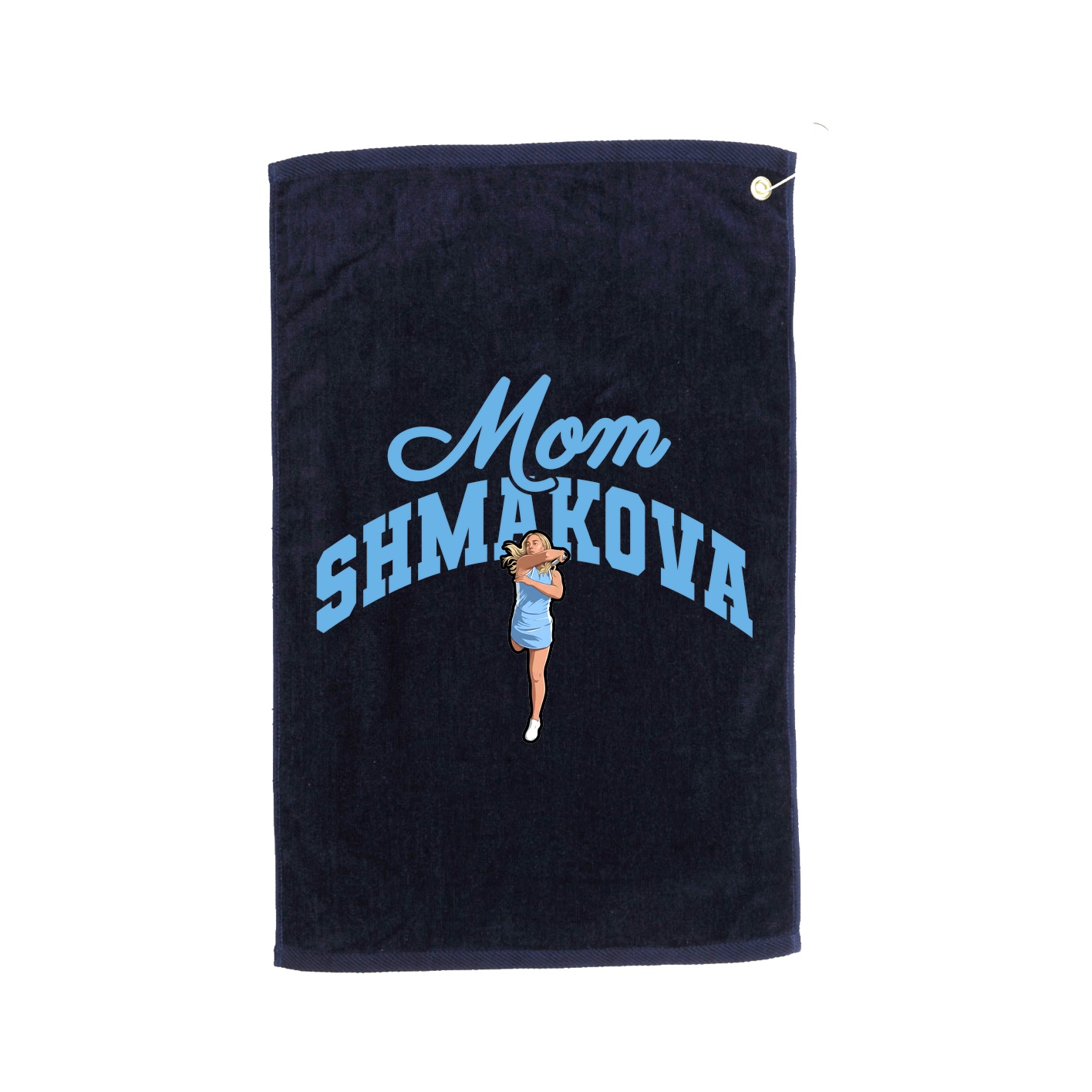 Golf Towel — Mothers Day Arch in Navy