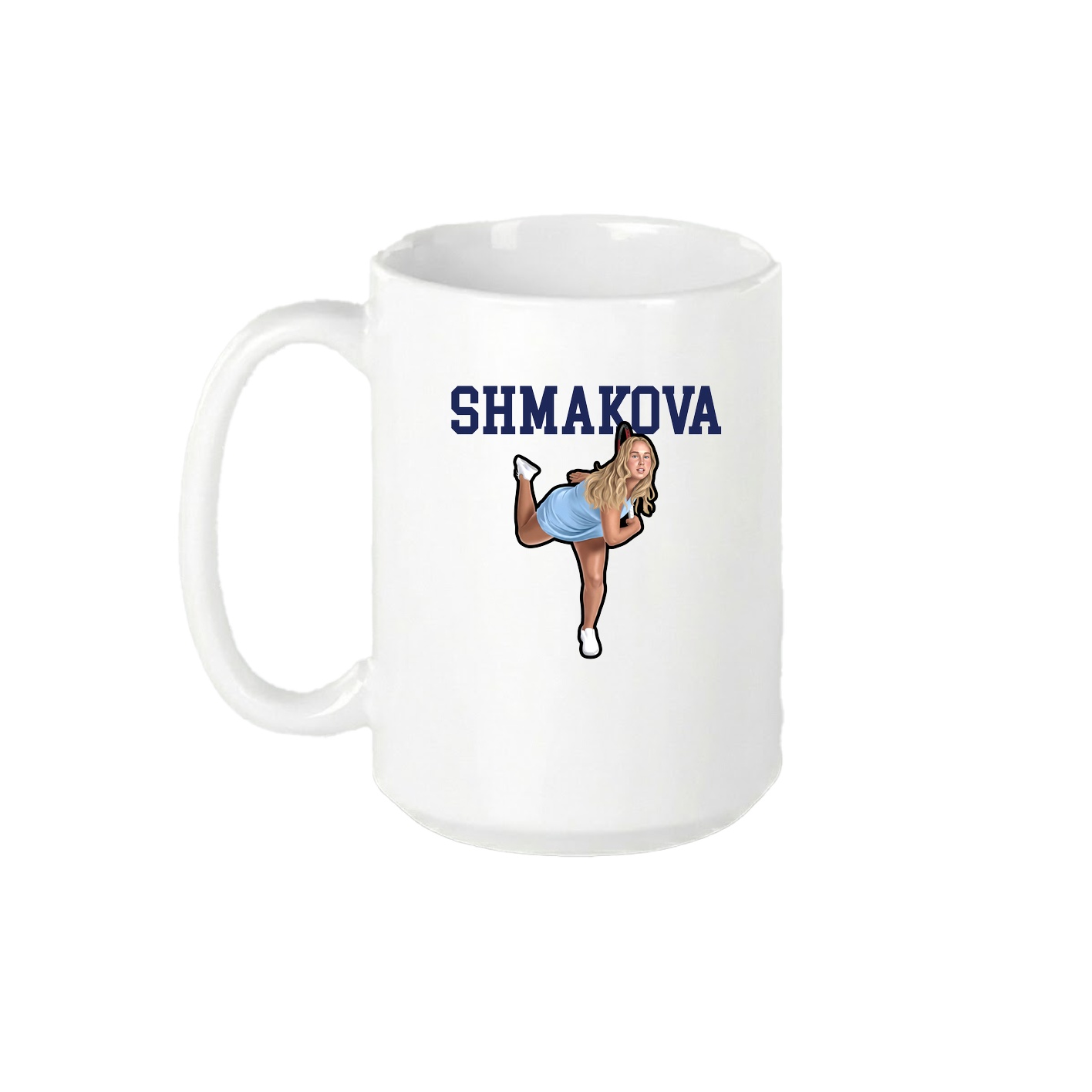 15oz Coffee Mug — Shirsey in White