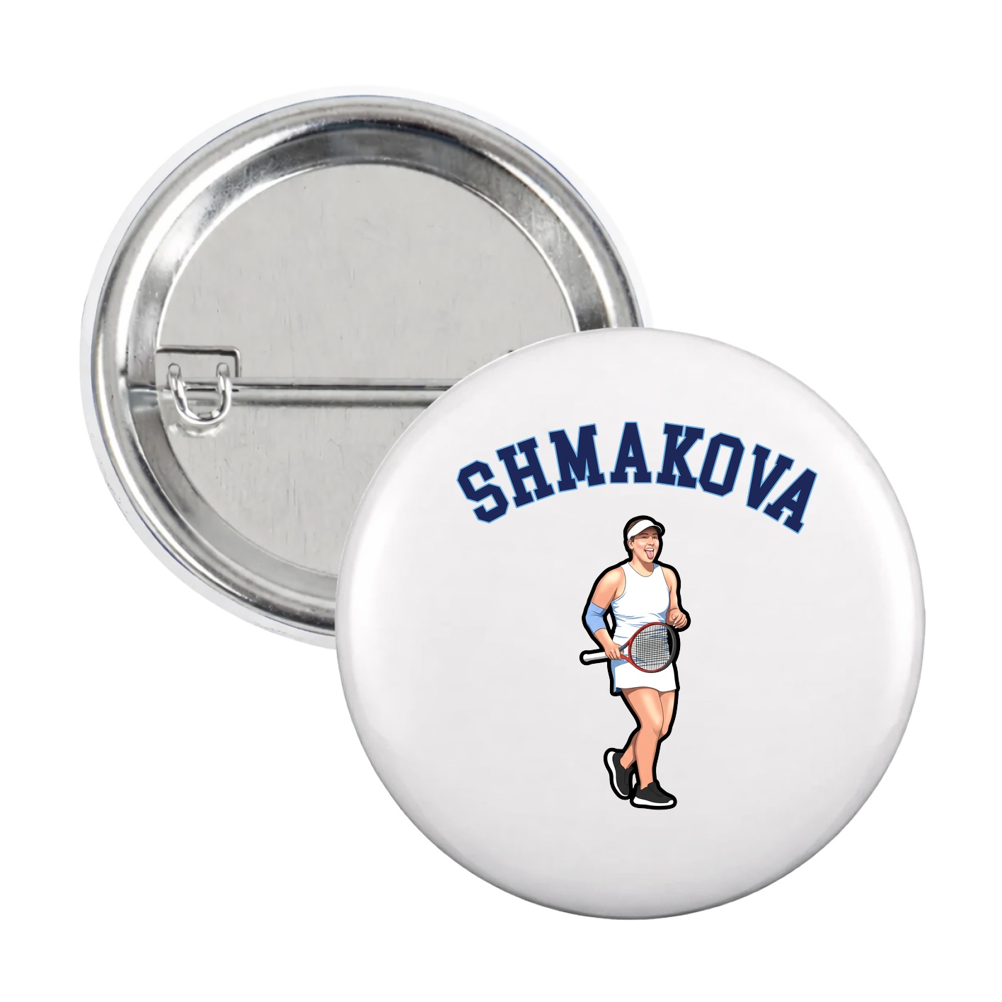 Game Day Button — Shirsey Arch in White
