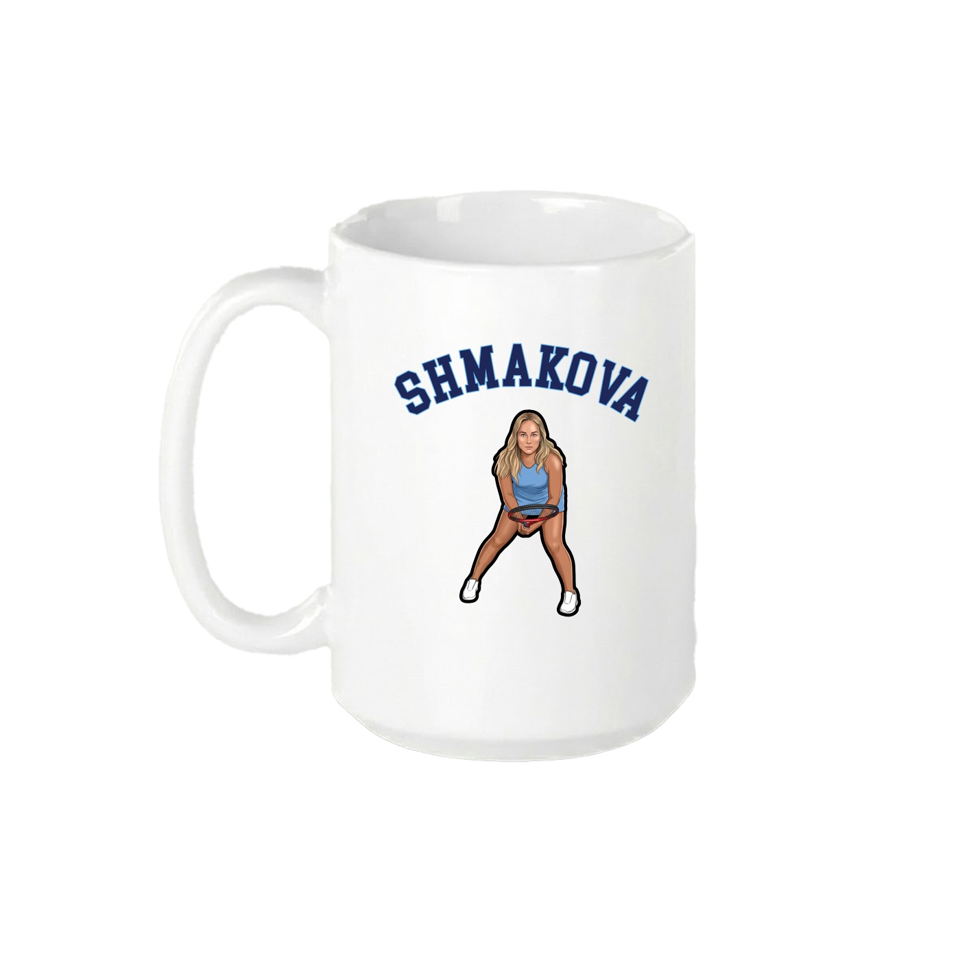 15oz Coffee Mug — Shirsey Arch in White