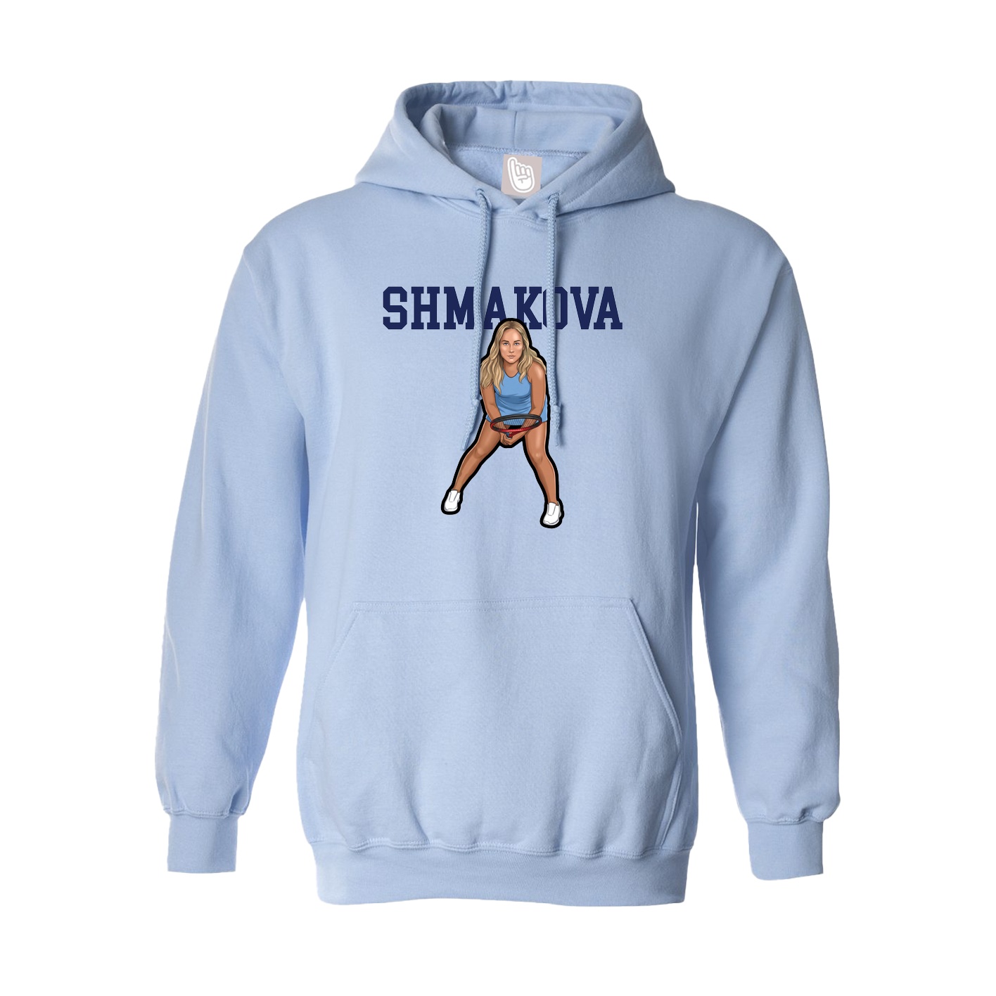 Hoodie — Shirsey in Light Blue