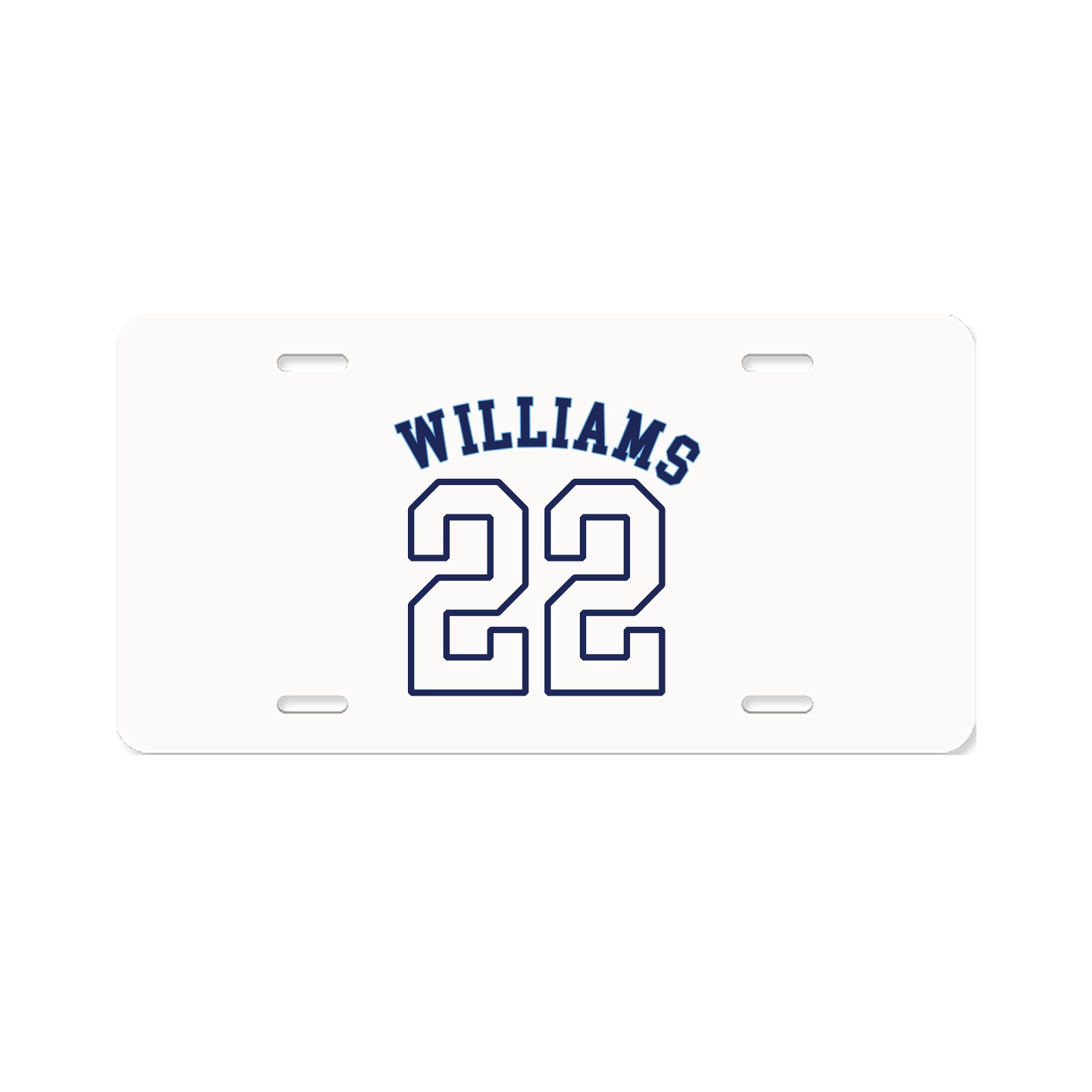 License Plate — Shirsey Arch in Classic