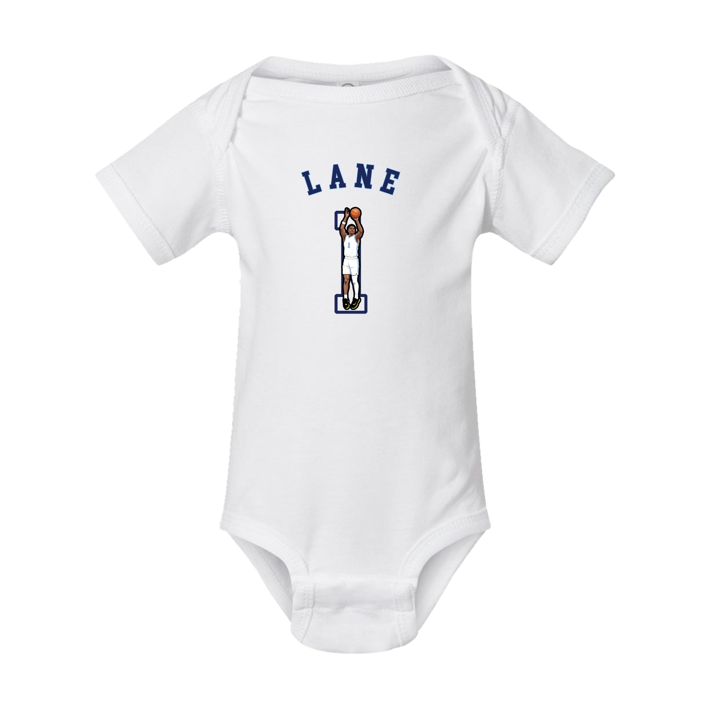 Baby Onesie — Shirsey Arch in White