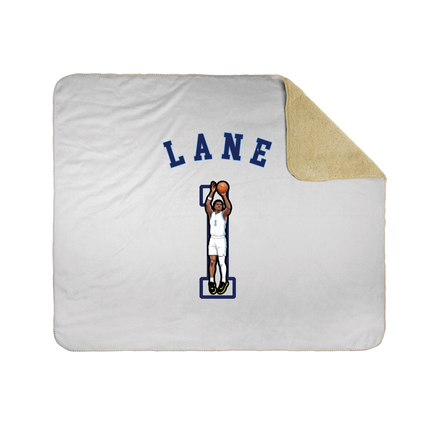 Throw Blanket — Shirsey Arch in White