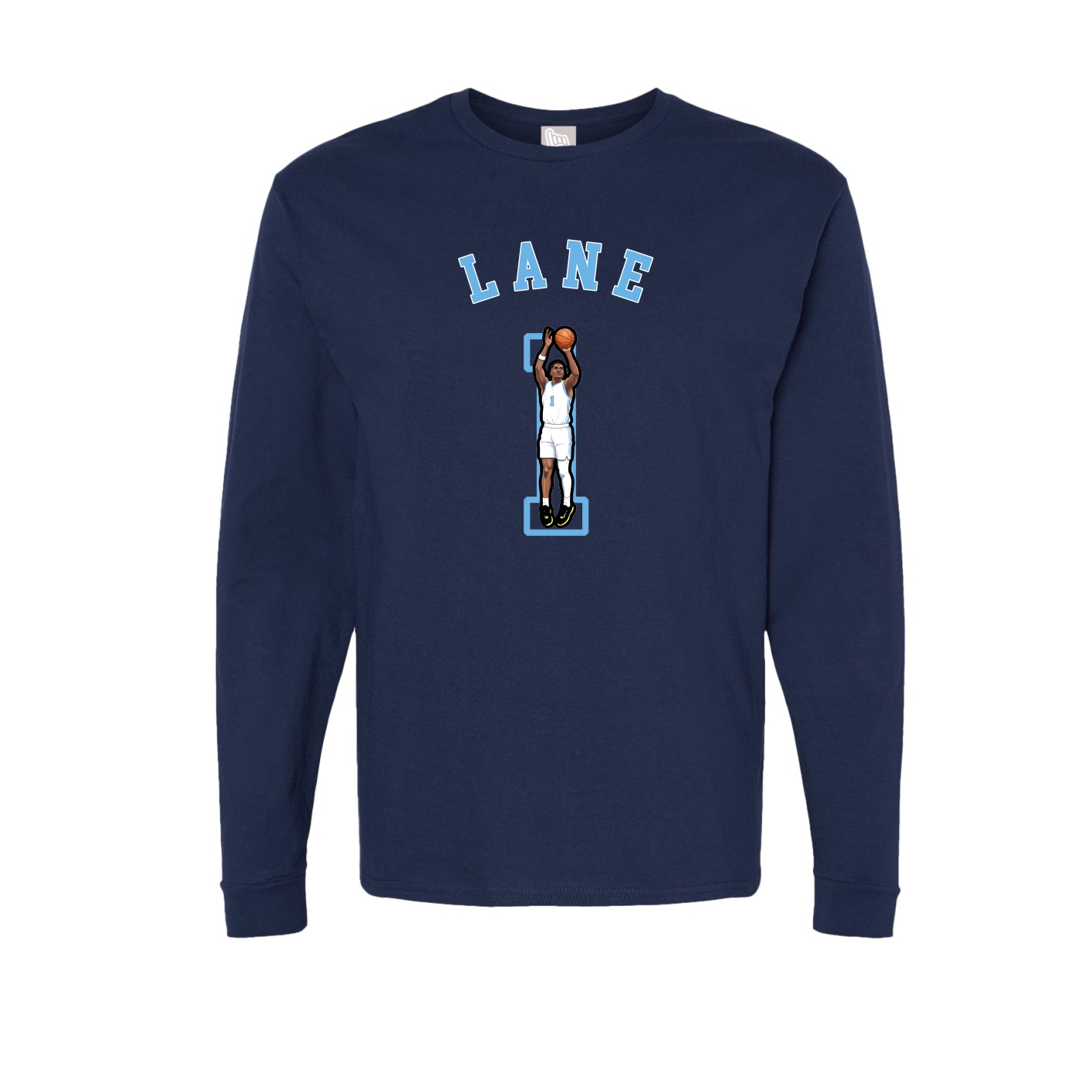 Long Sleeve Tee — Shirsey Arch in Navy