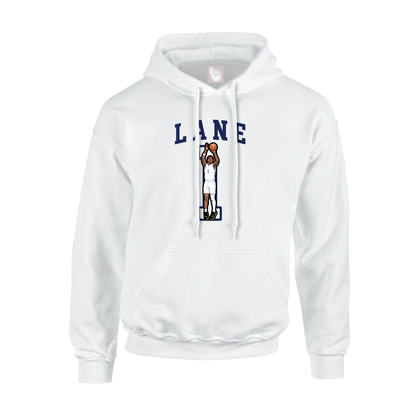 Hoodie — Shirsey in White