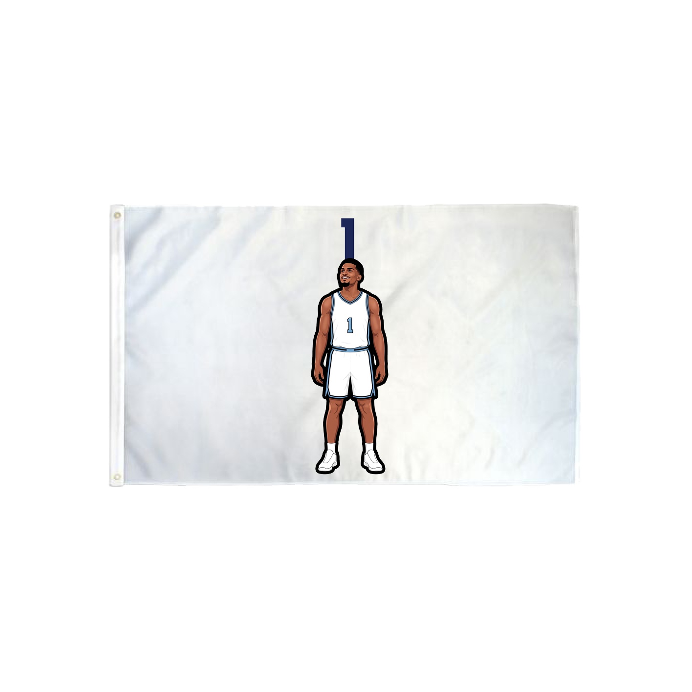 3x5 Flag — Number Top in Classic