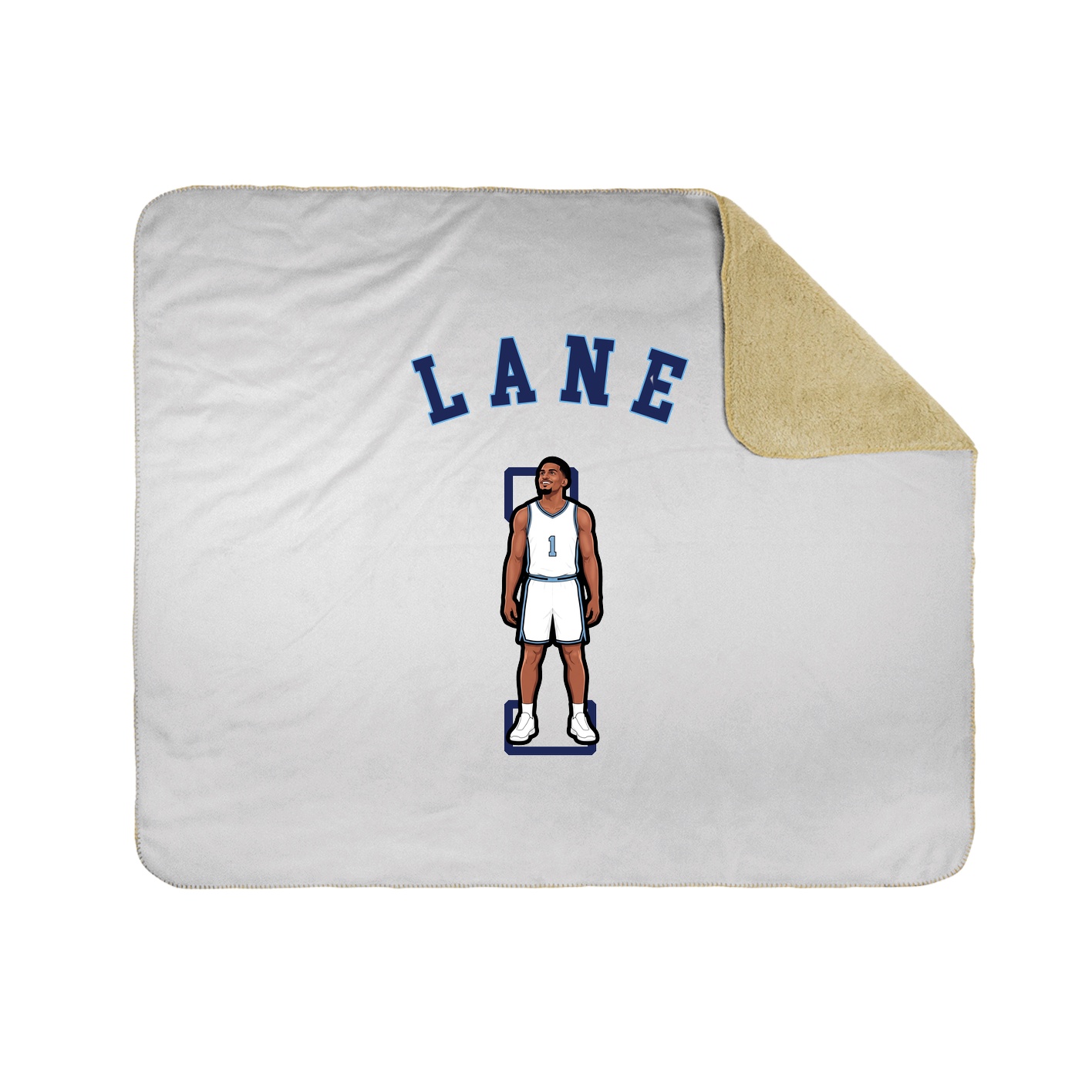 Throw Blanket — Shirsey Arch in White