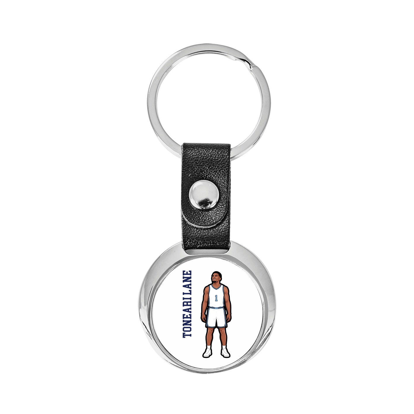 Key Chain — Name Vertical in Classic