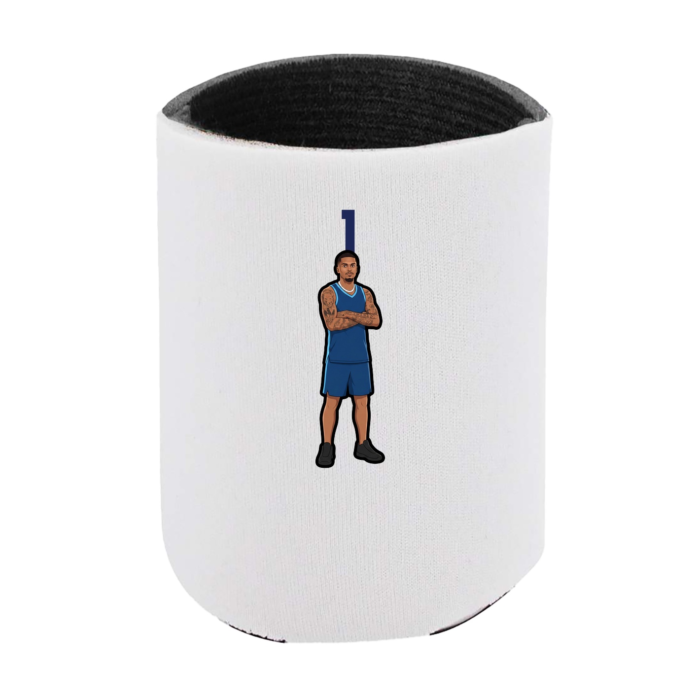 Can Holder — Number Top in White