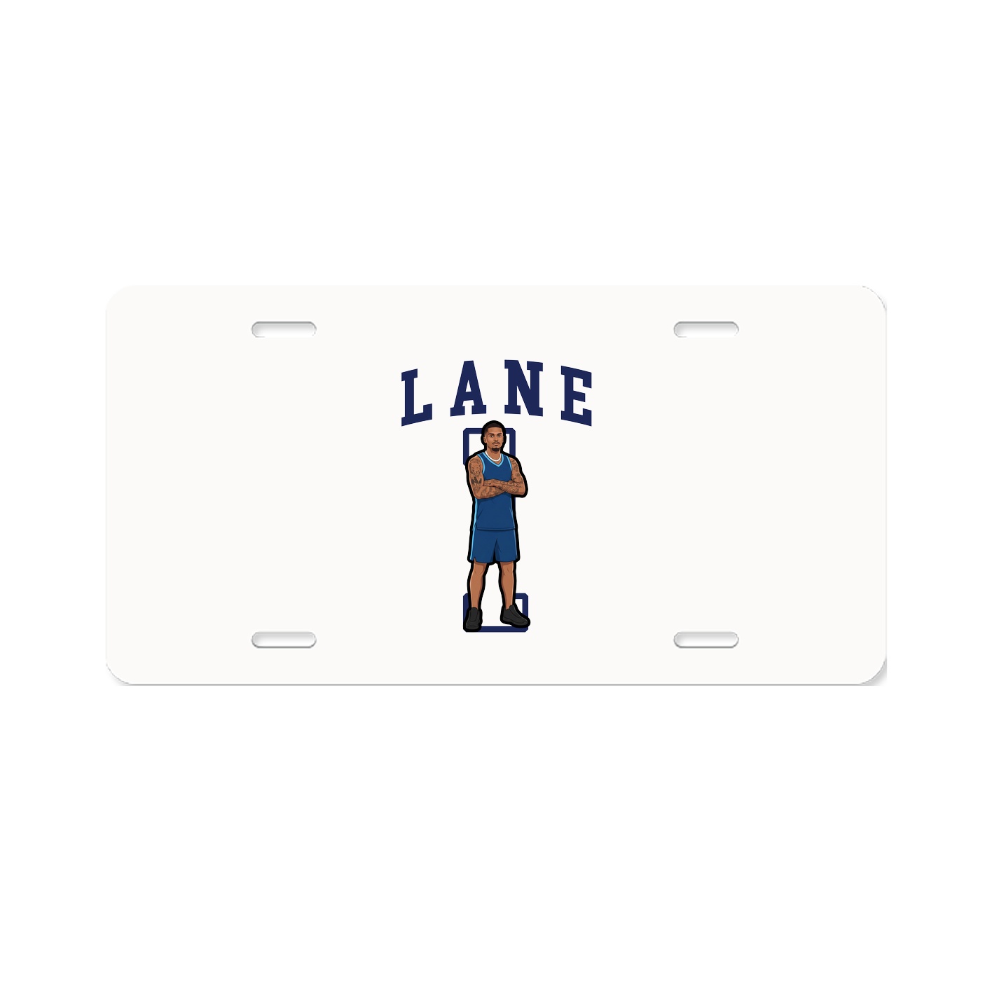 License Plate — Shirsey in Classic