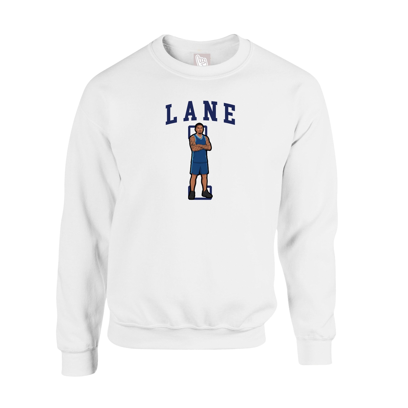 Fleece Crew — Shirsey in White
