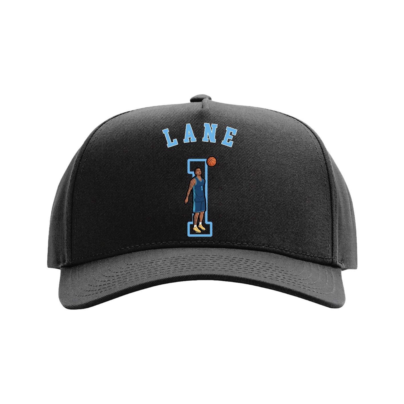 Full Fabric Five-Panel Champ Cap
