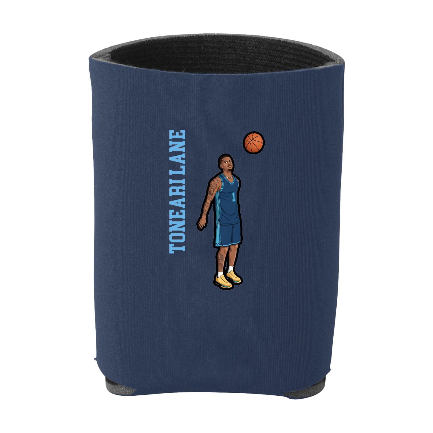 Can Holder — Name Vertical in Navy