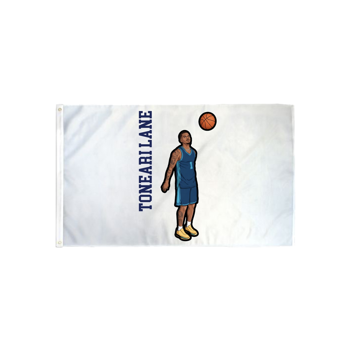 3x5 Flag — Name Vertical in Classic