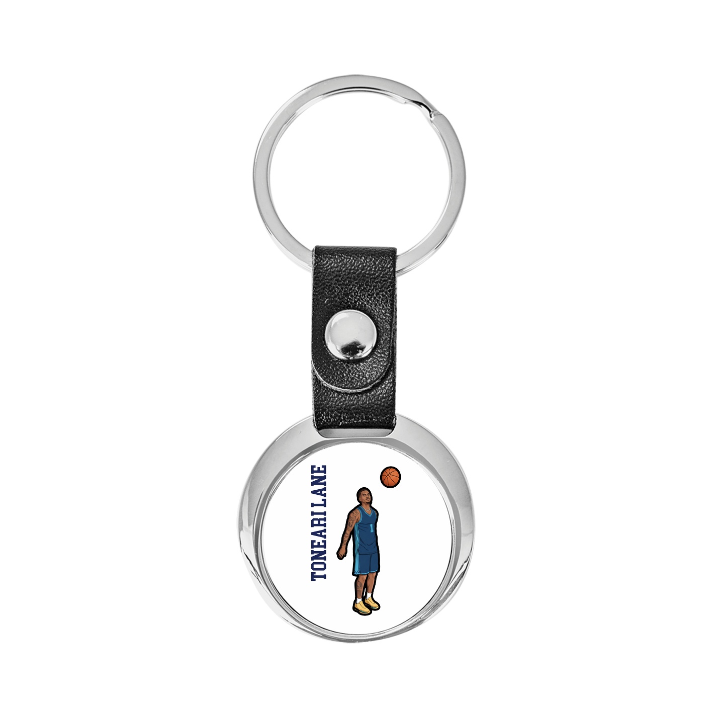 Key Chain — Name Vertical in Classic