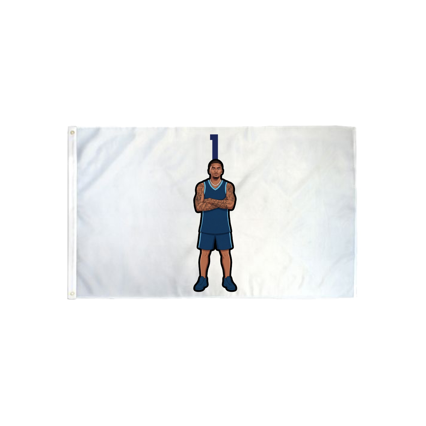 3x5 Flag — Number Top in Classic