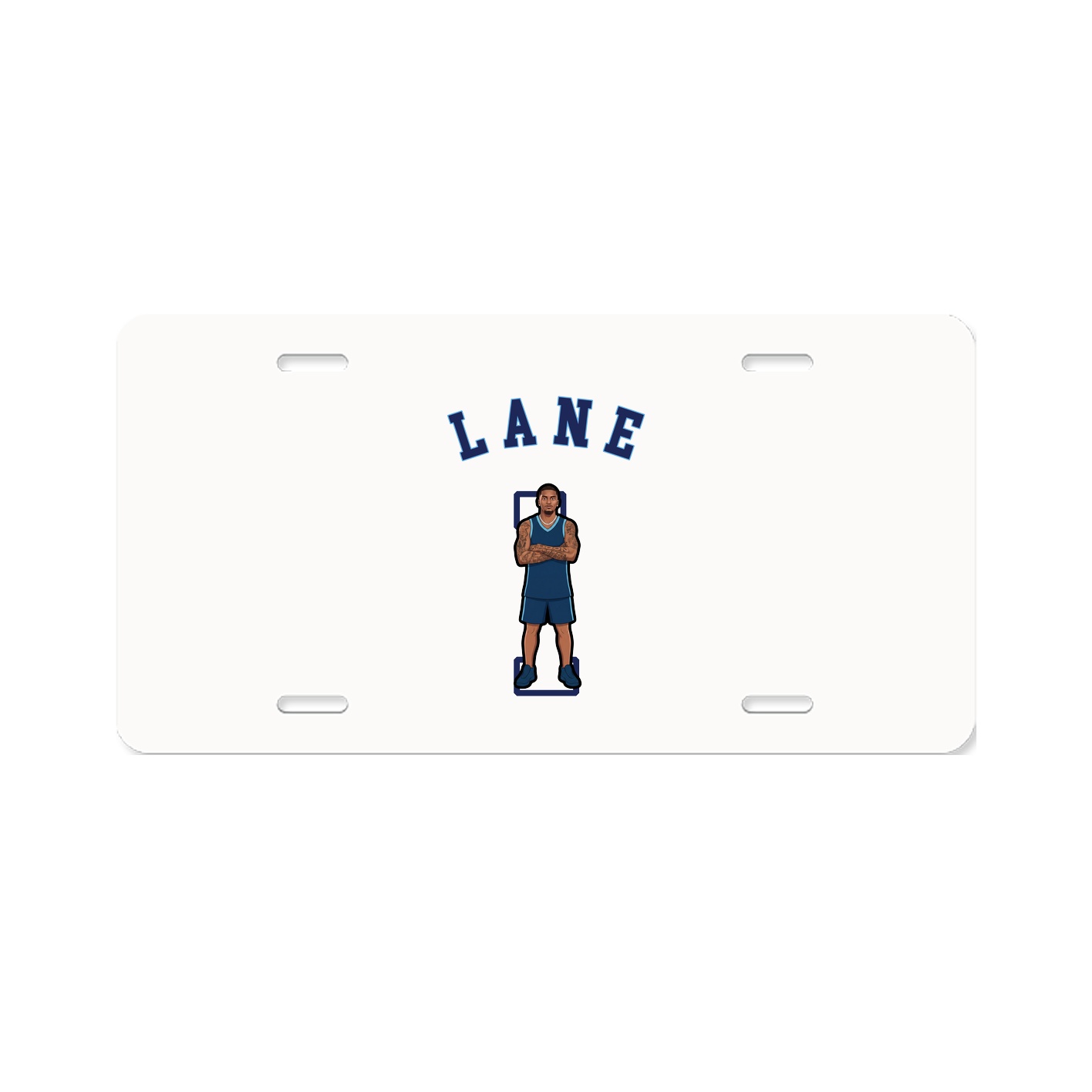 License Plate — Shirsey Arch in Classic