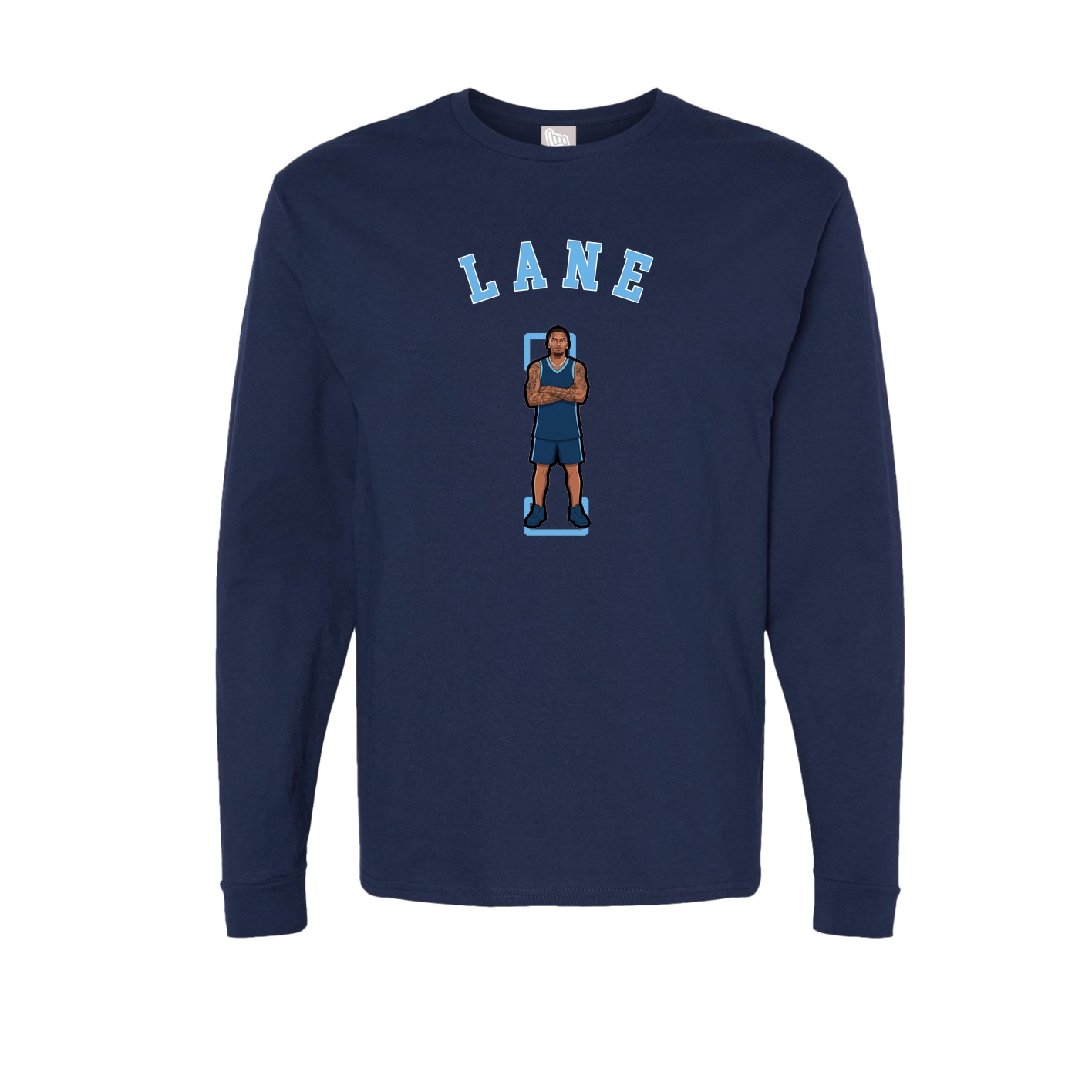 Long Sleeve Tee — Shirsey Arch in Navy