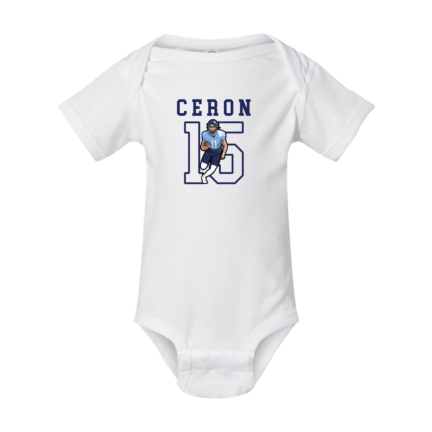 Baby Onesie — Shirsey in White