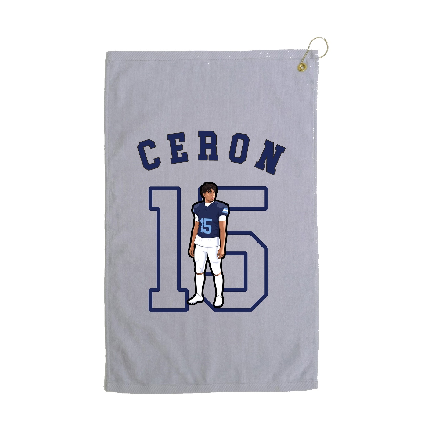 Golf Towel — Shirsey Arch in Grey