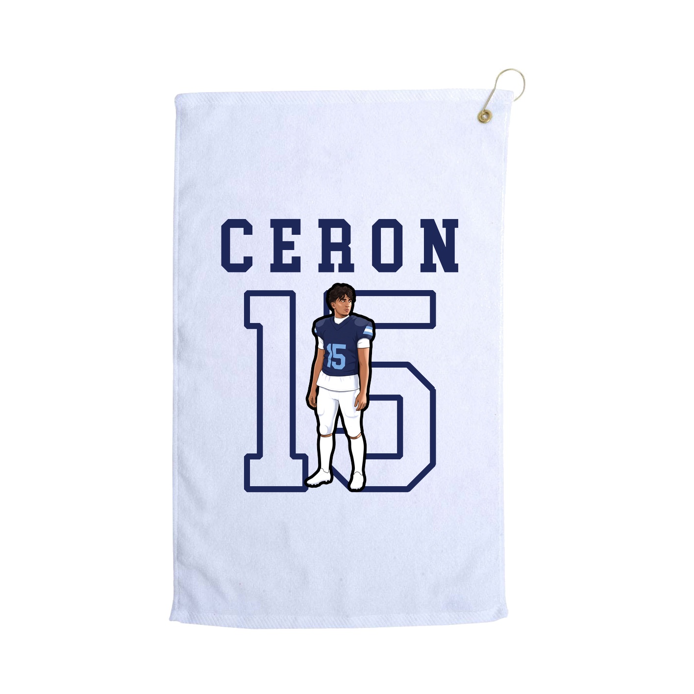 Golf Towel — Shirsey in White